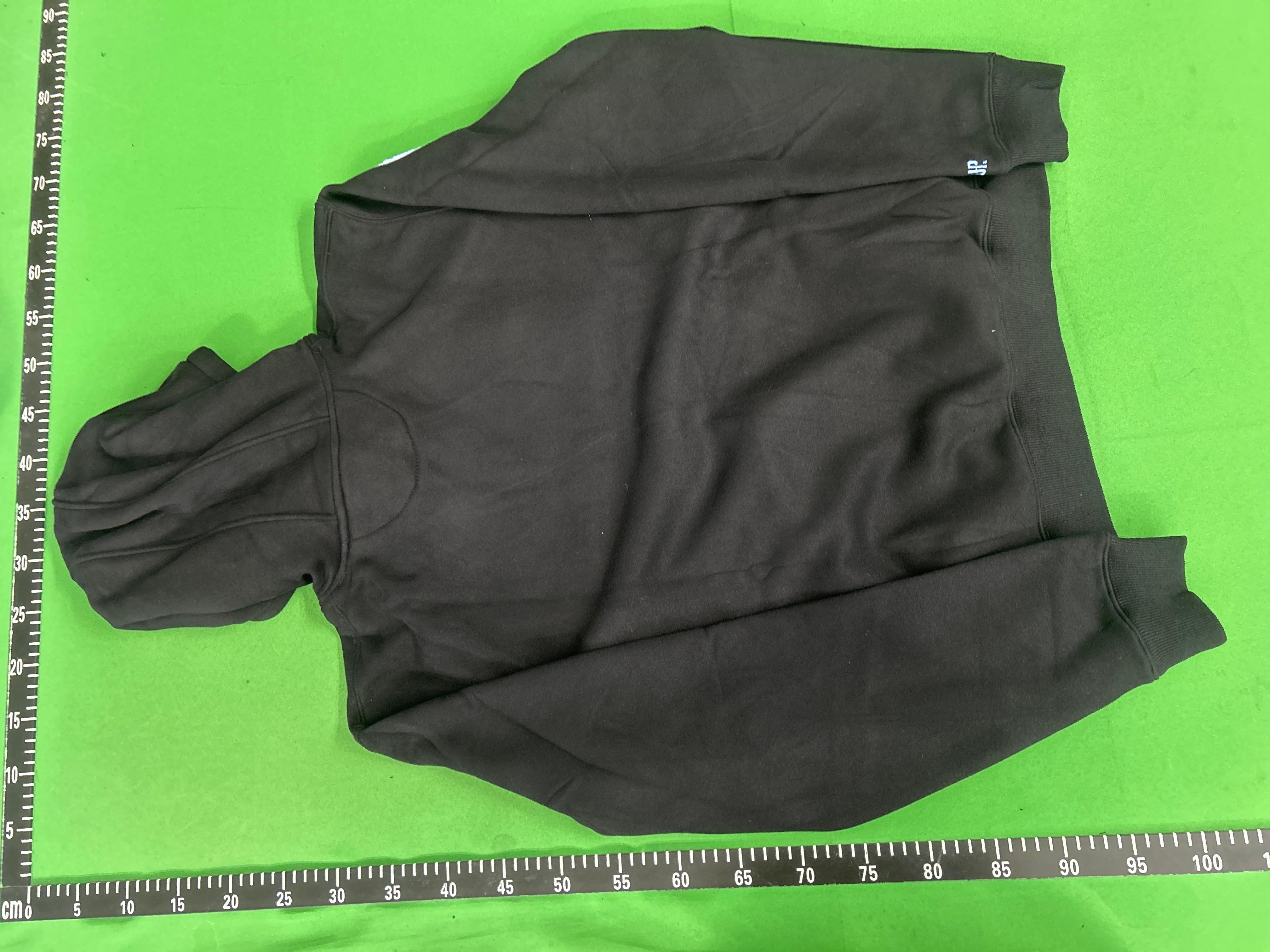 Foto QC 4 de Geedup Hoodie Graffiti Logo Black Grey