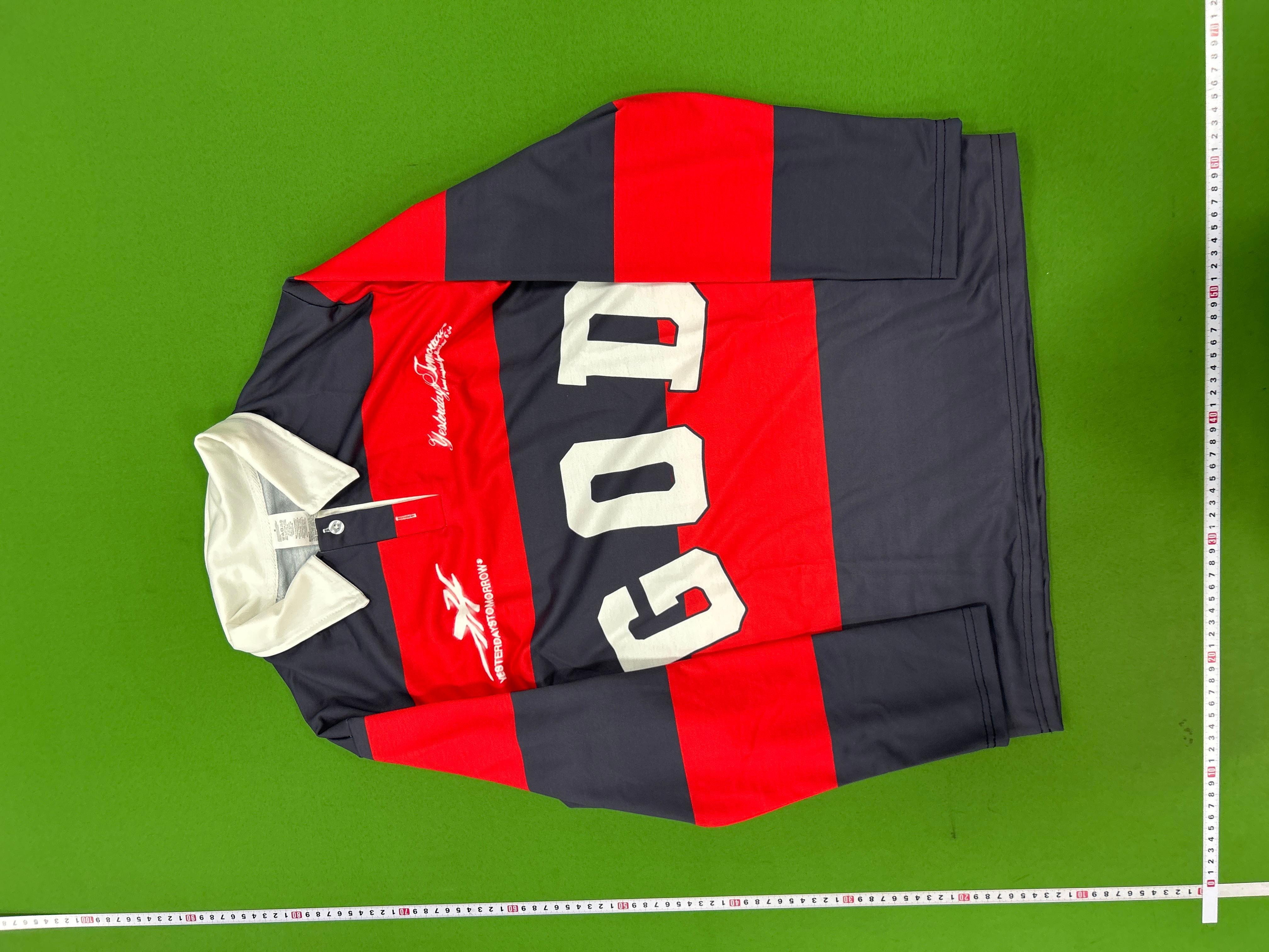 Foto QC 3 de Corteiz Kings Move Together Sweater Striped Polo Pink