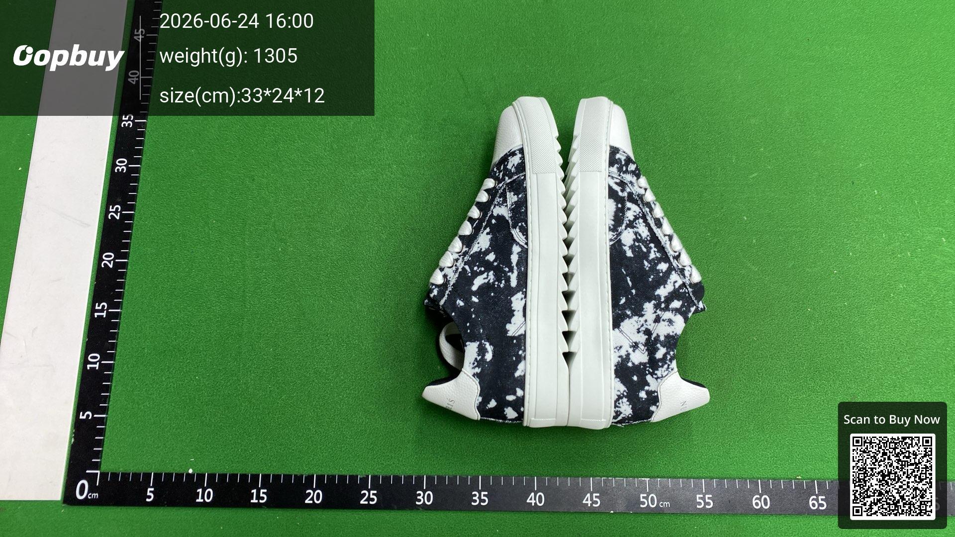 Foto QC 5 de Maison Mihara Yasuhiro Peterson OG Sole Low Black White A01FW702-BLK