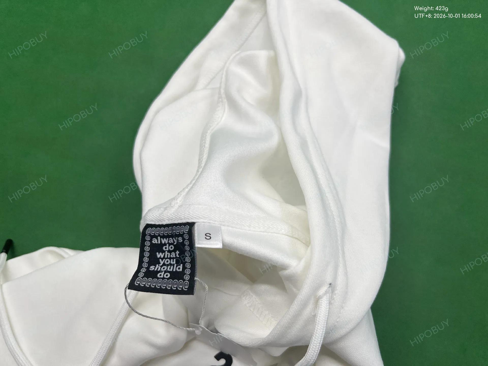 Foto QC 1 de Maison Margiela Numeric Logo Hoodie Black