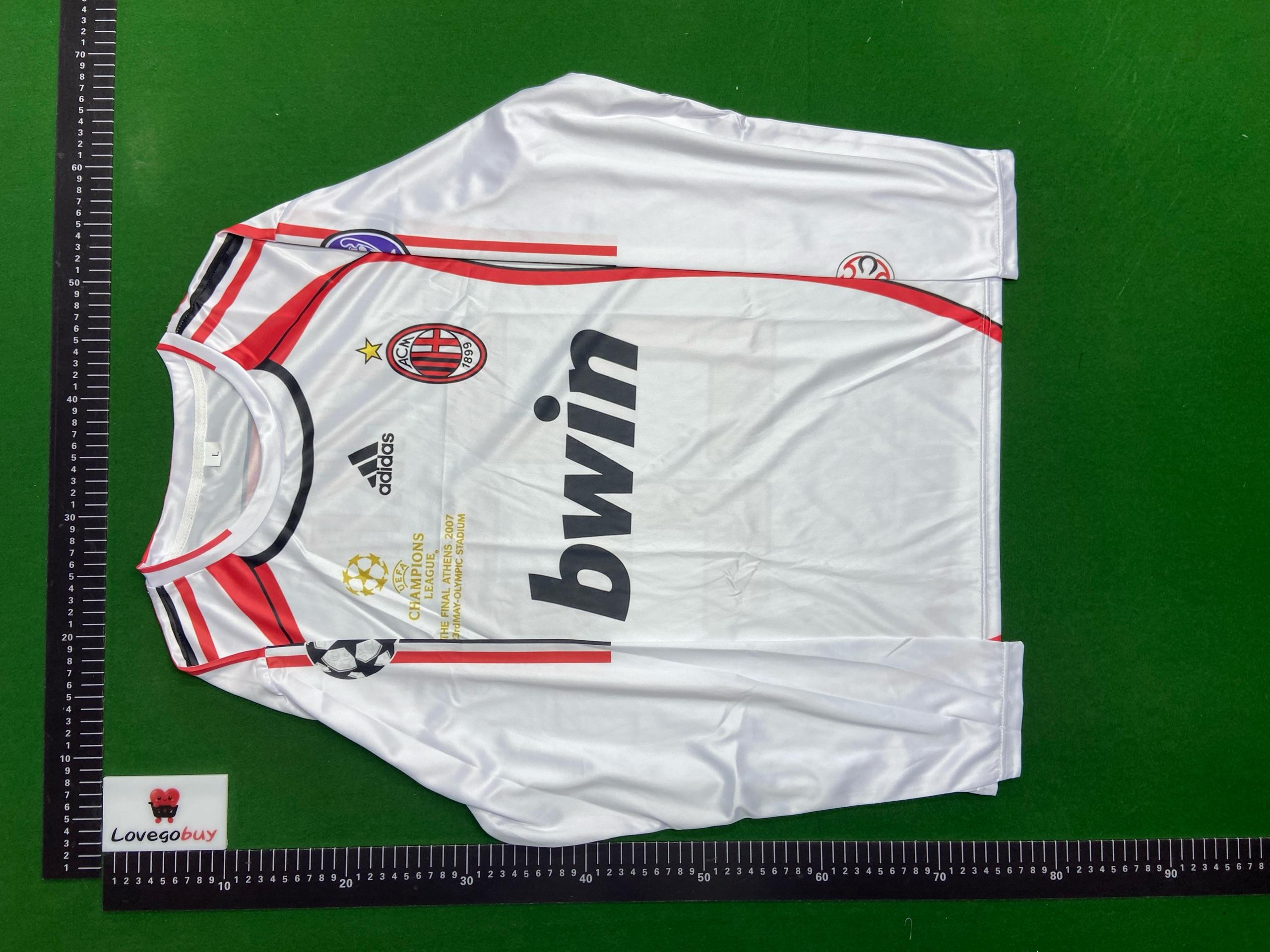 Foto QC 7 de Nike x Manchester United Retro 2007/08 Away Long Sleeve Ronaldo #7 Jersey Black