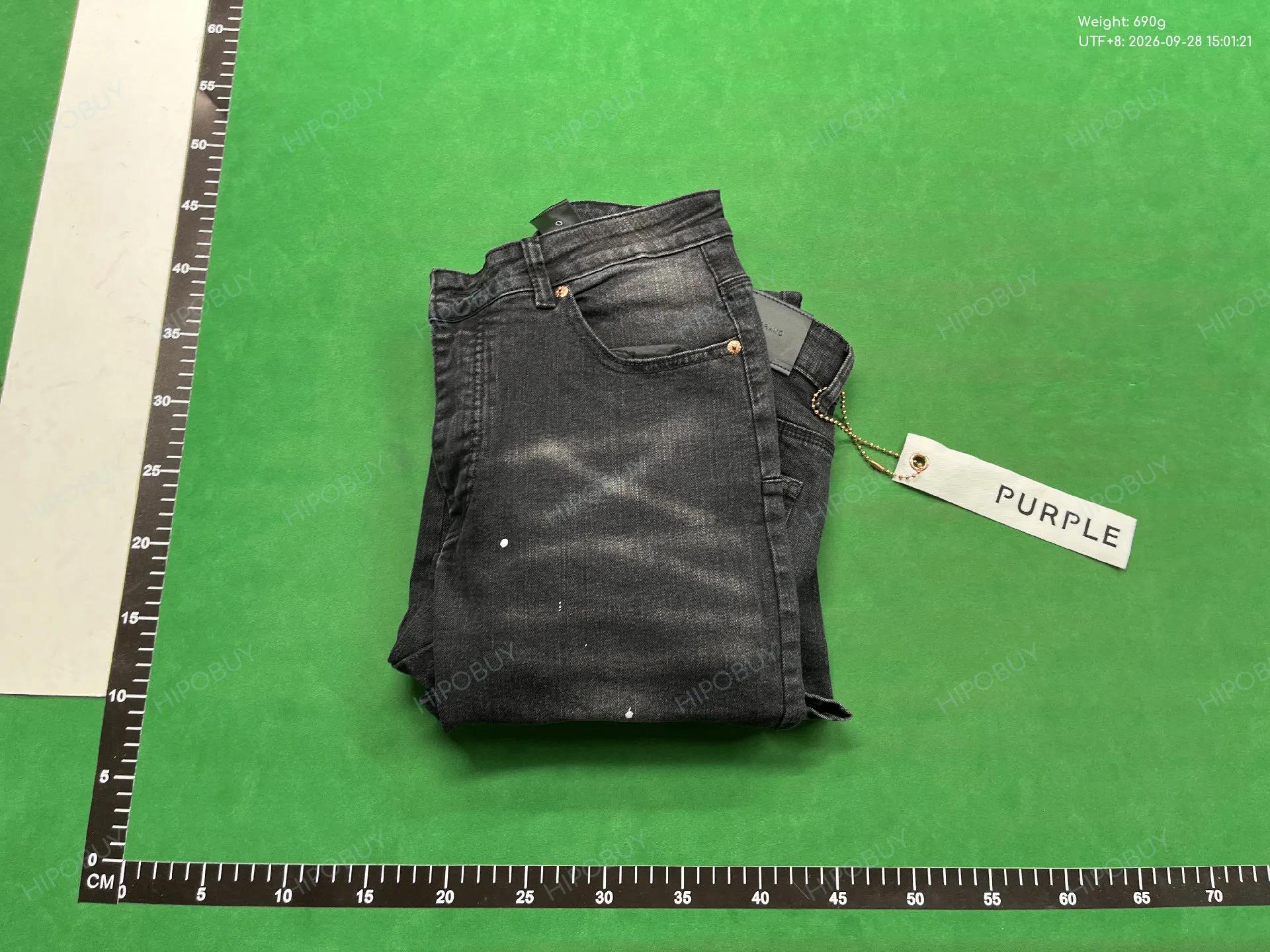 Foto QC 8 de Purple Brand P004 Jeans Flamed Flare White
