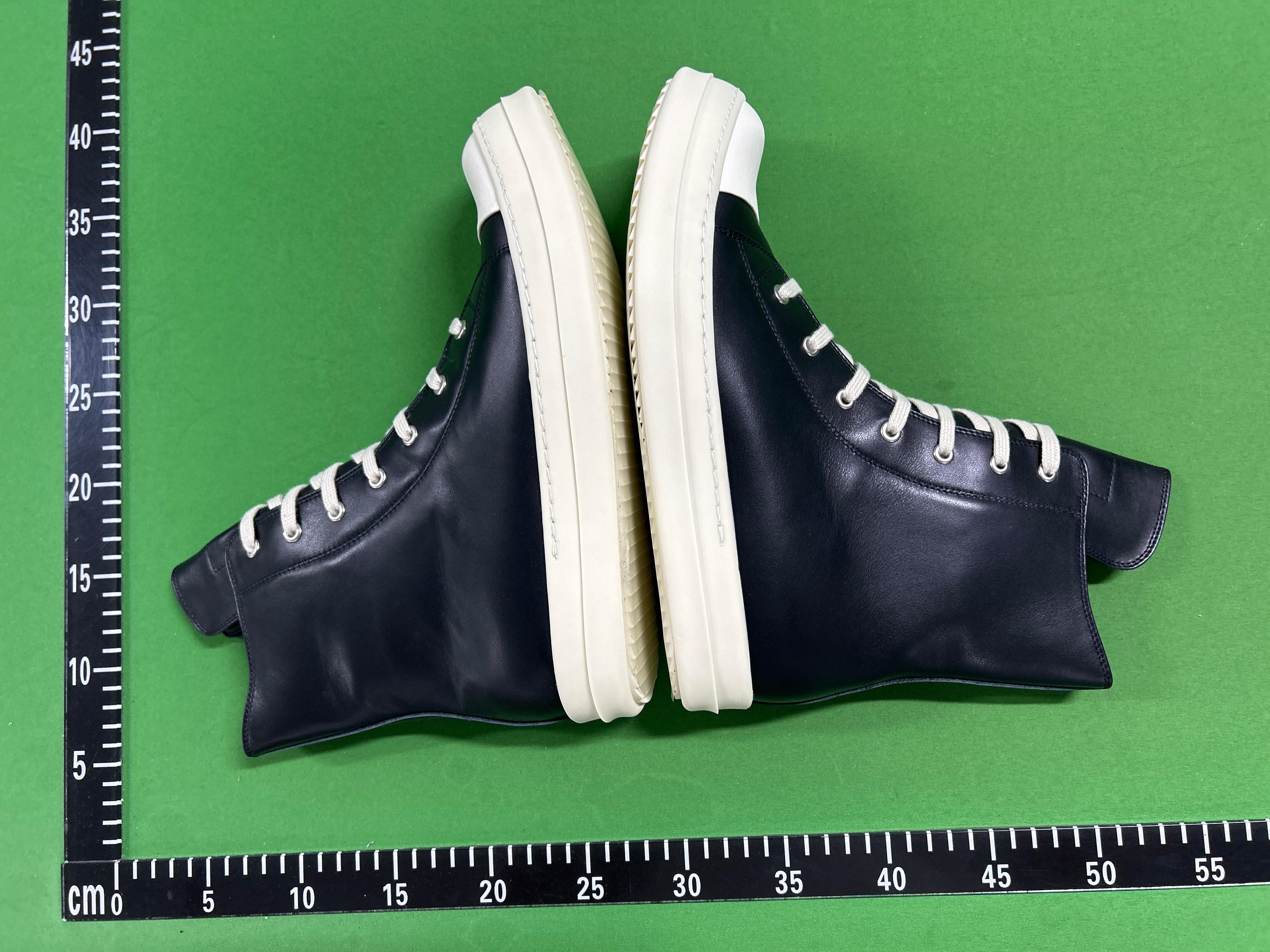 Foto QC 6 de Rick Owens DRKSHDW Hexagram High Black White DU02A3805-DQ