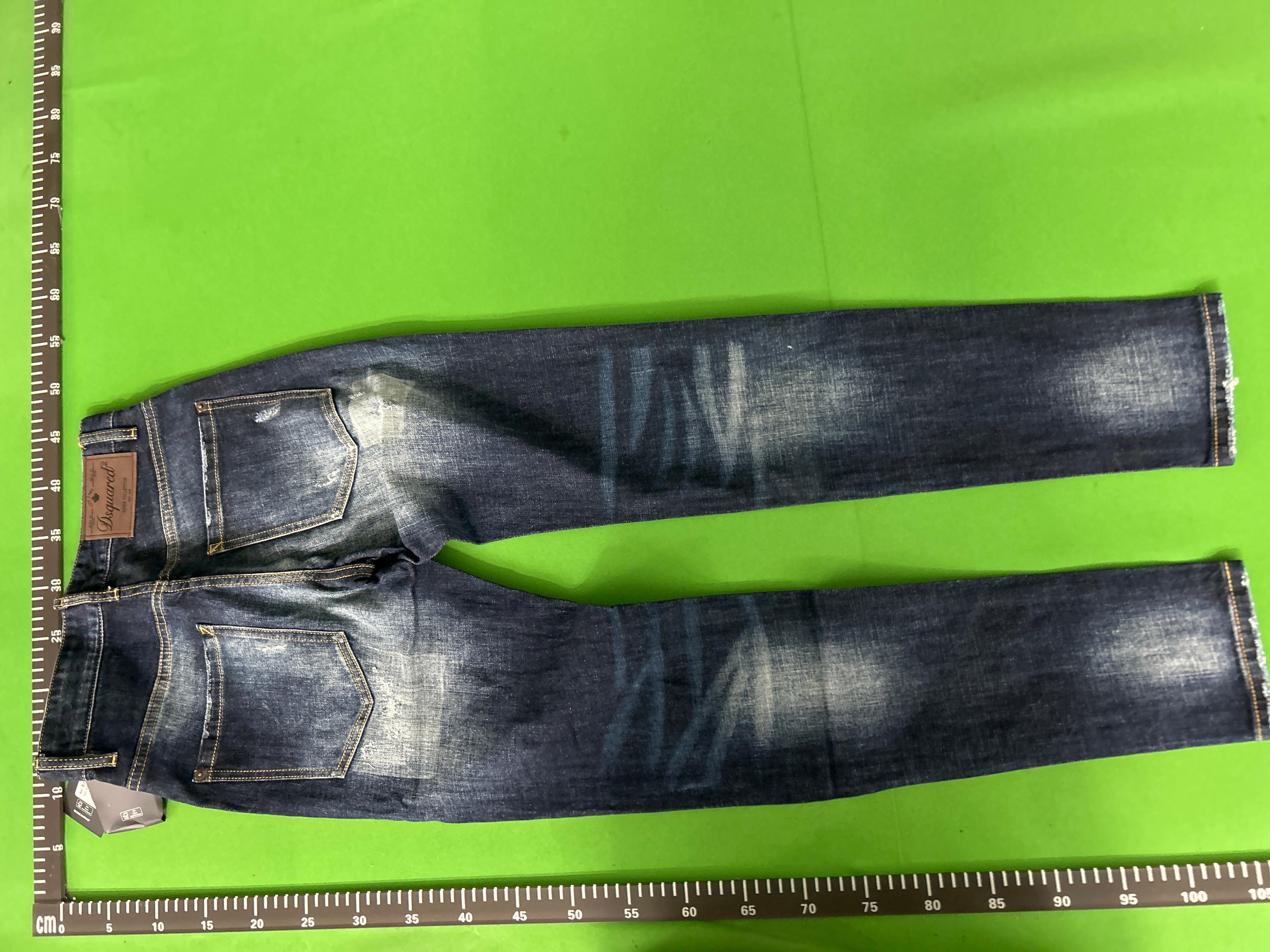 Foto QC 7 de Philipp Plein Jeans Distressed Studded Biker Slim Grey