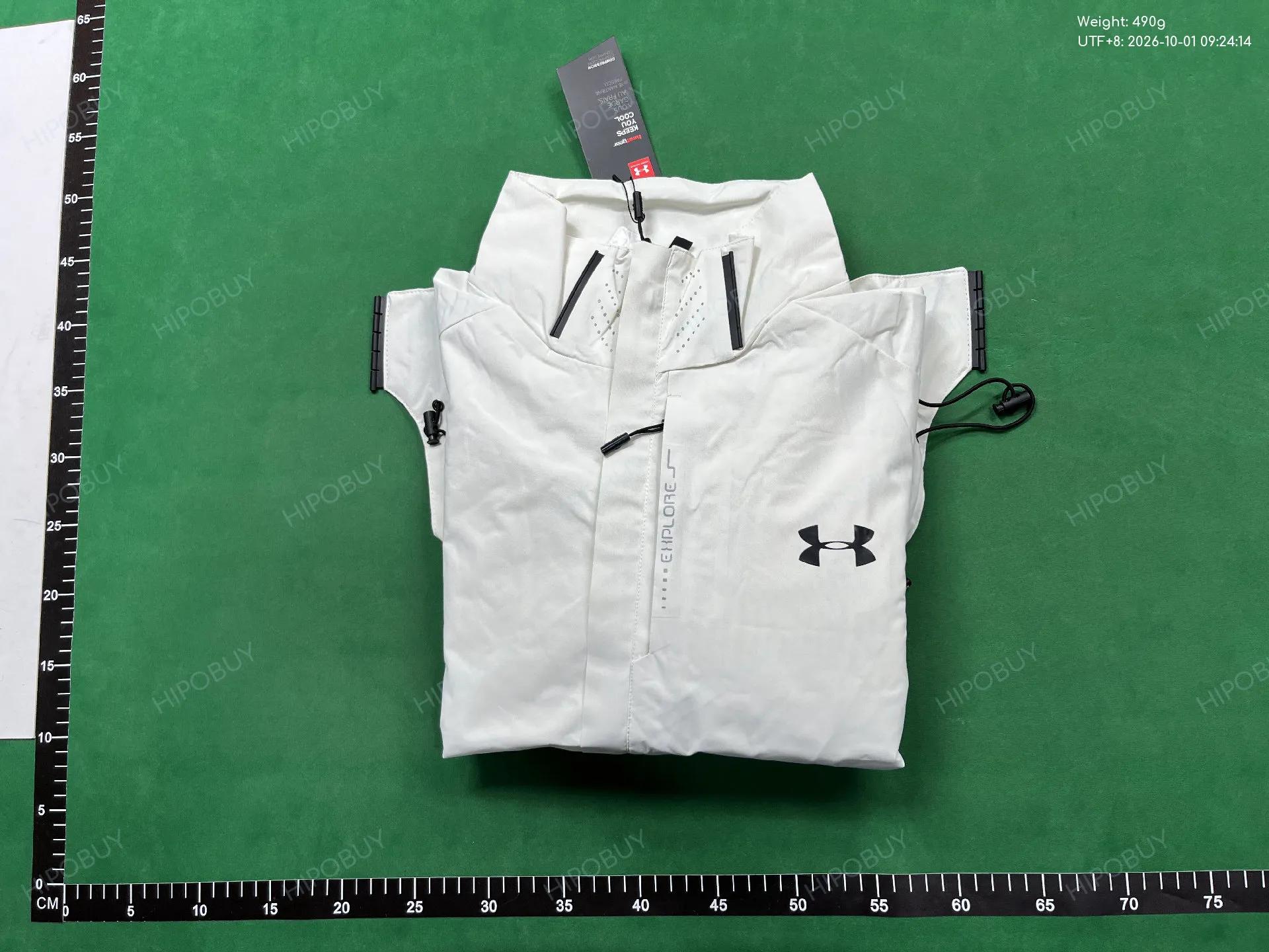 Foto QC 4 de Under Armour Hooded Jacket Windbreaker White