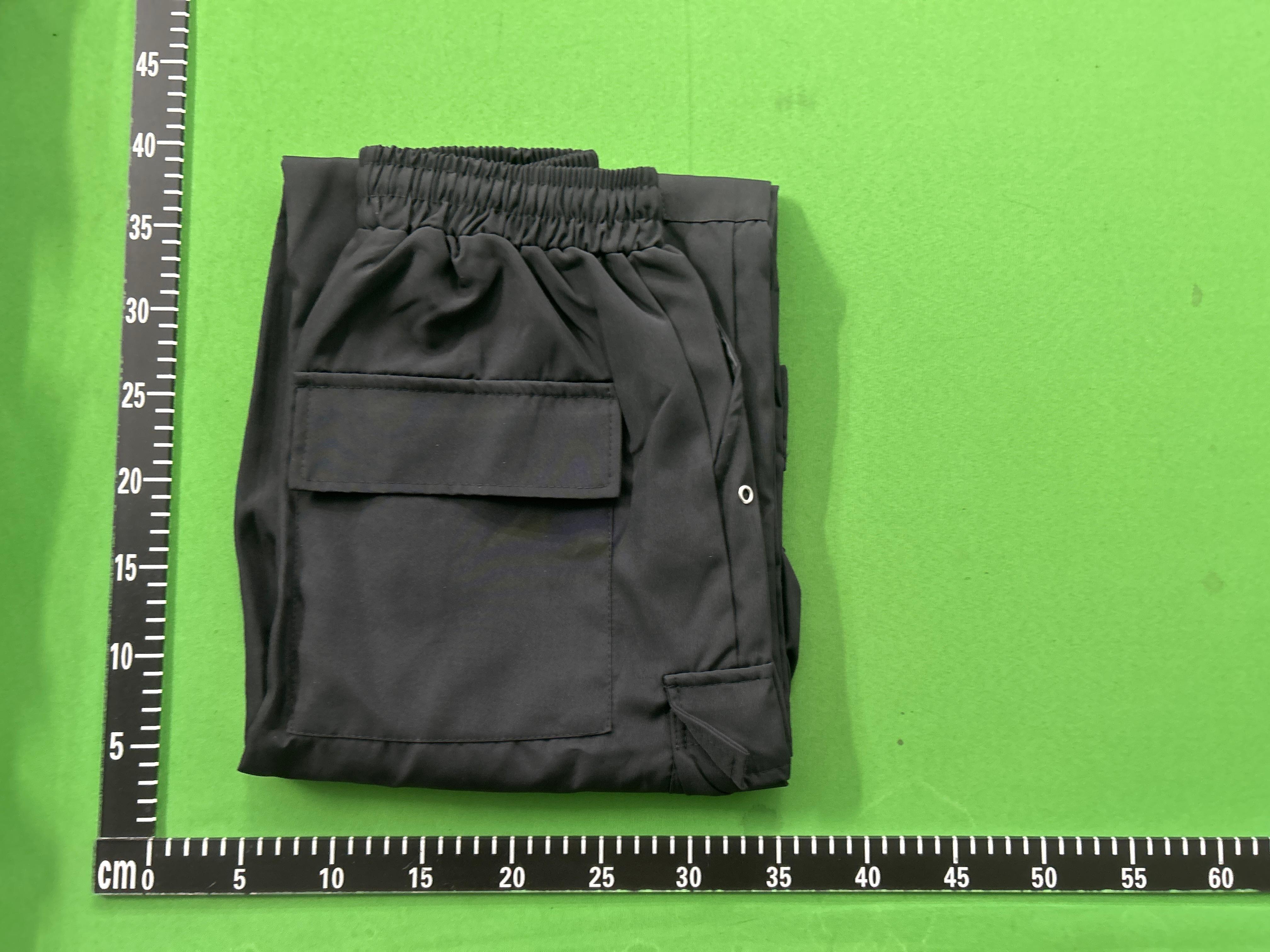 Foto QC 1 de Rick Owens DRKSHDW Double Cargo Jumbo Belas Pants Black