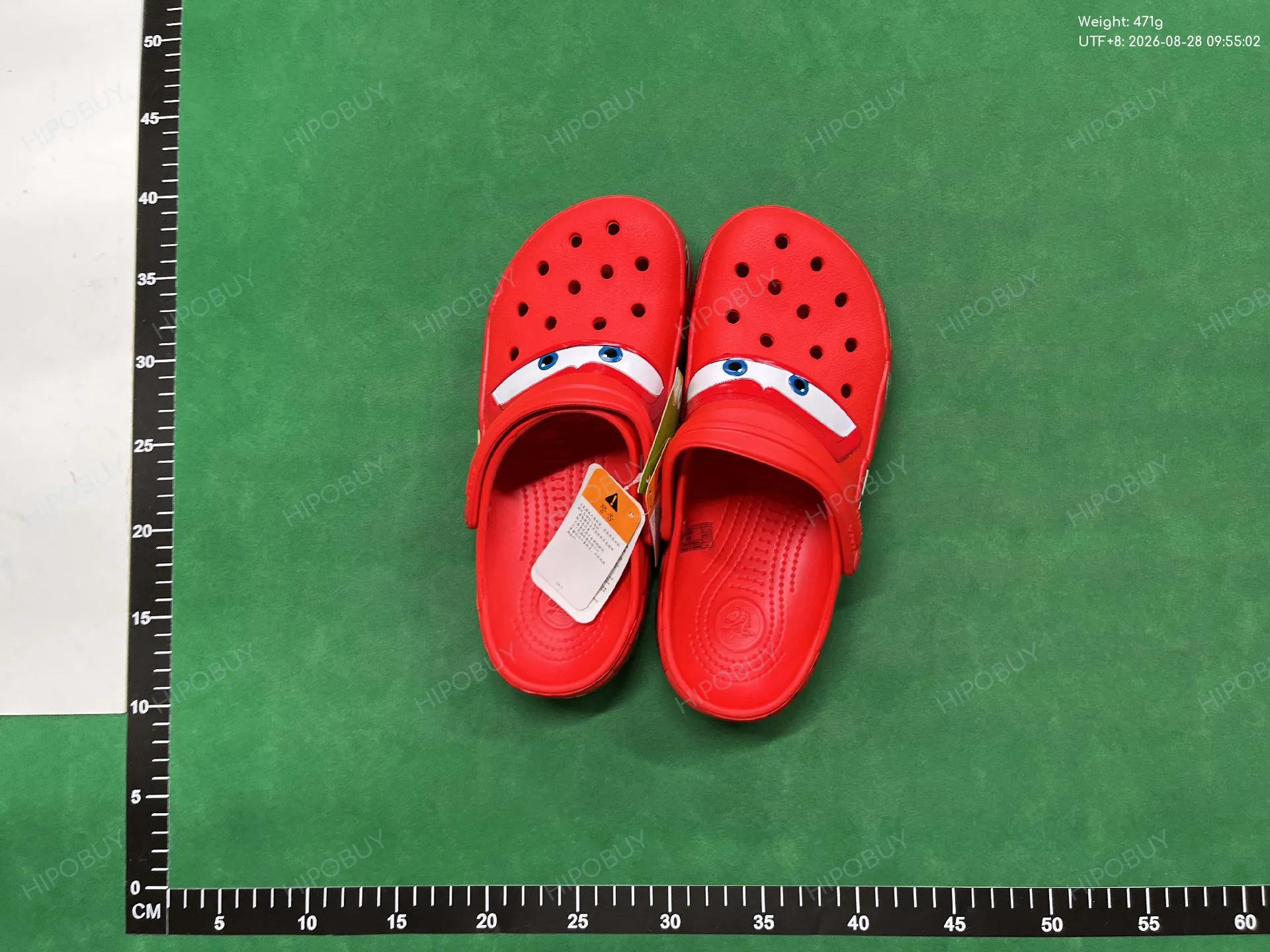 Foto QC 1 de Crocs Classic Clog Croslite Cars Lightning McQueen Red 205759-610