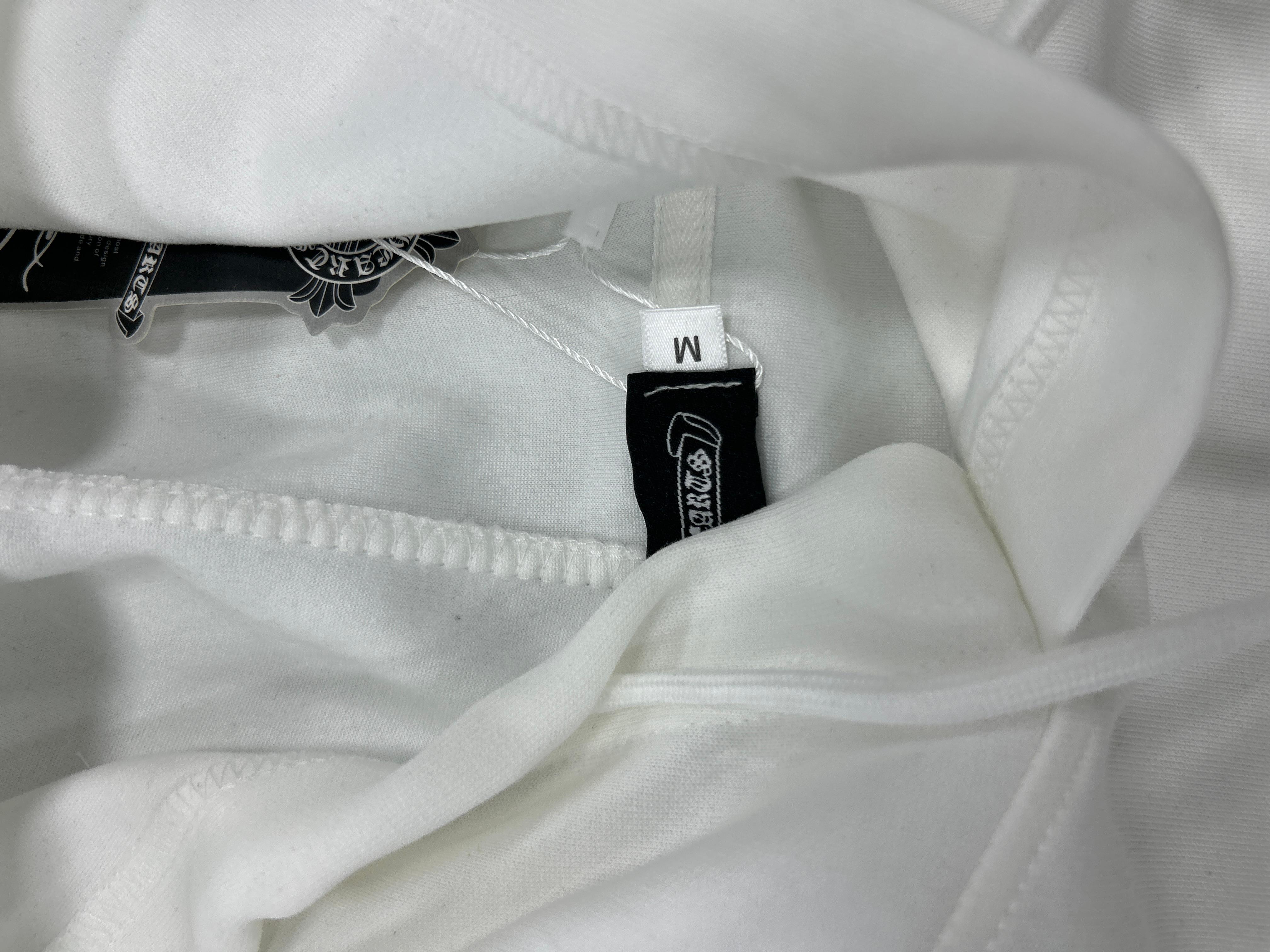 Foto QC 4 de Chrome Hearts Hoodie Horseshoe Los Angeles White