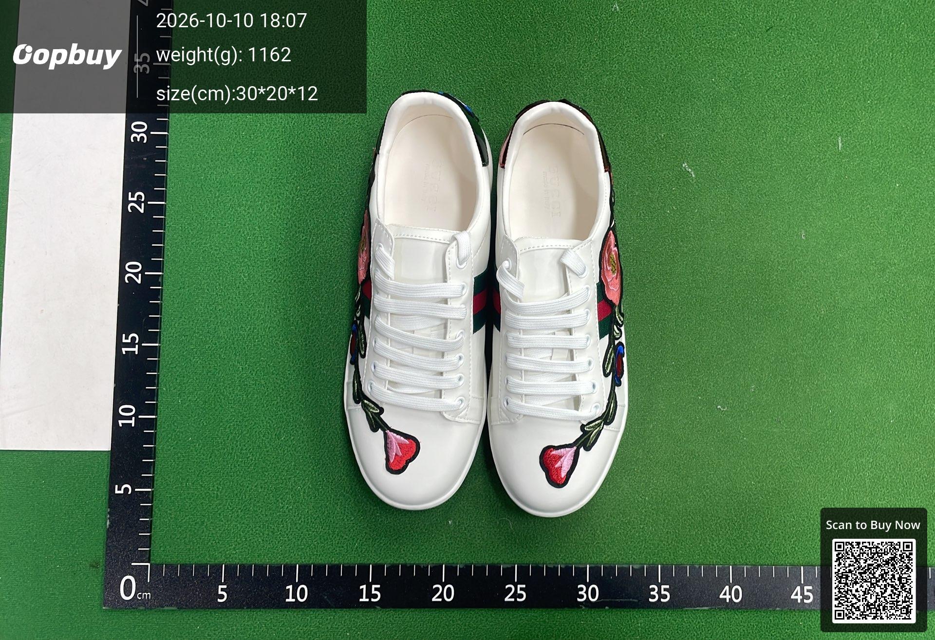 Foto QC 5 de Gucci Ace GG Supreme Canvas Blue and Red Web