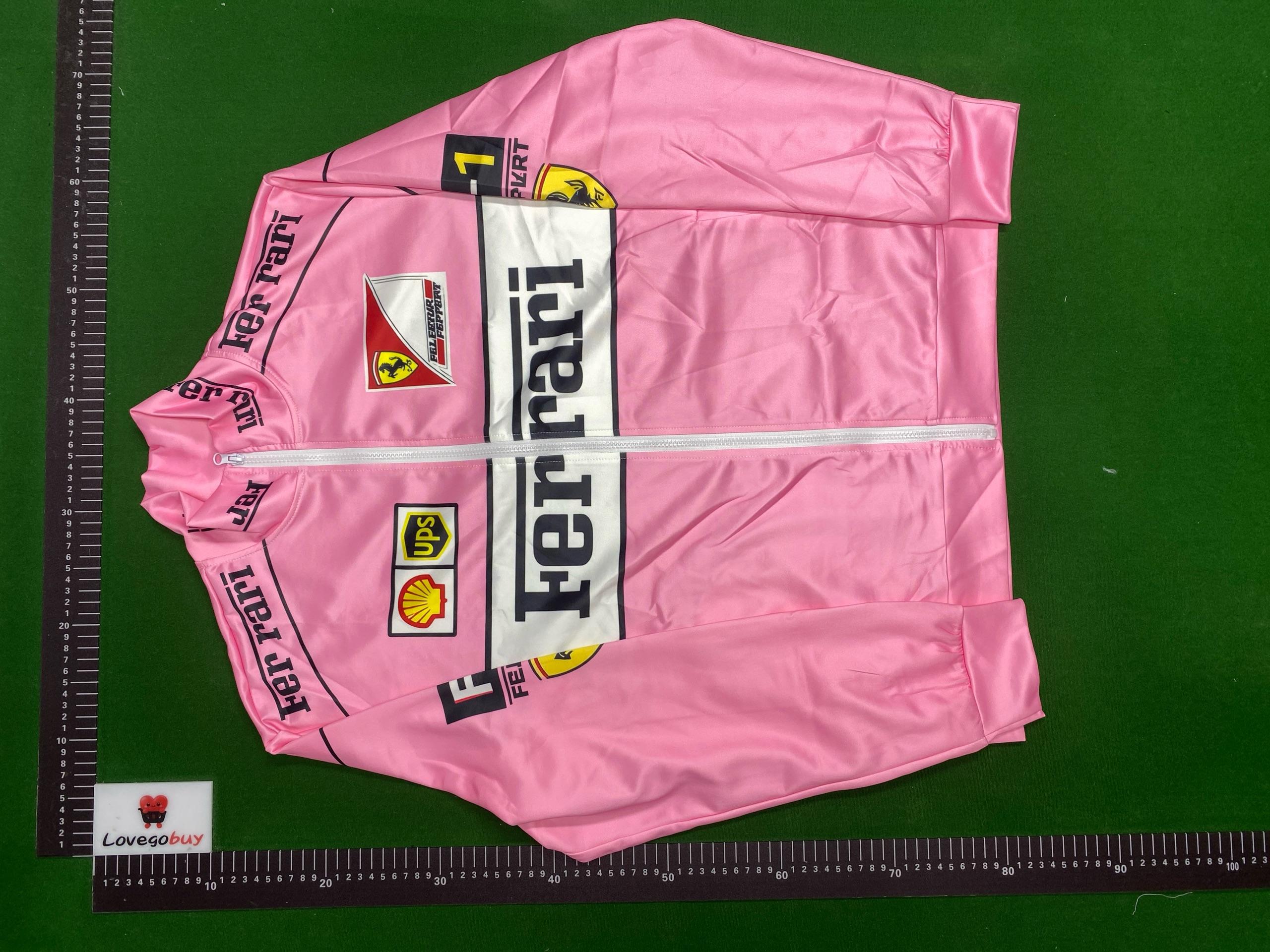 Foto QC 7 de Puma Ferrari F1 Racing Jacket Windbreaker Black Red