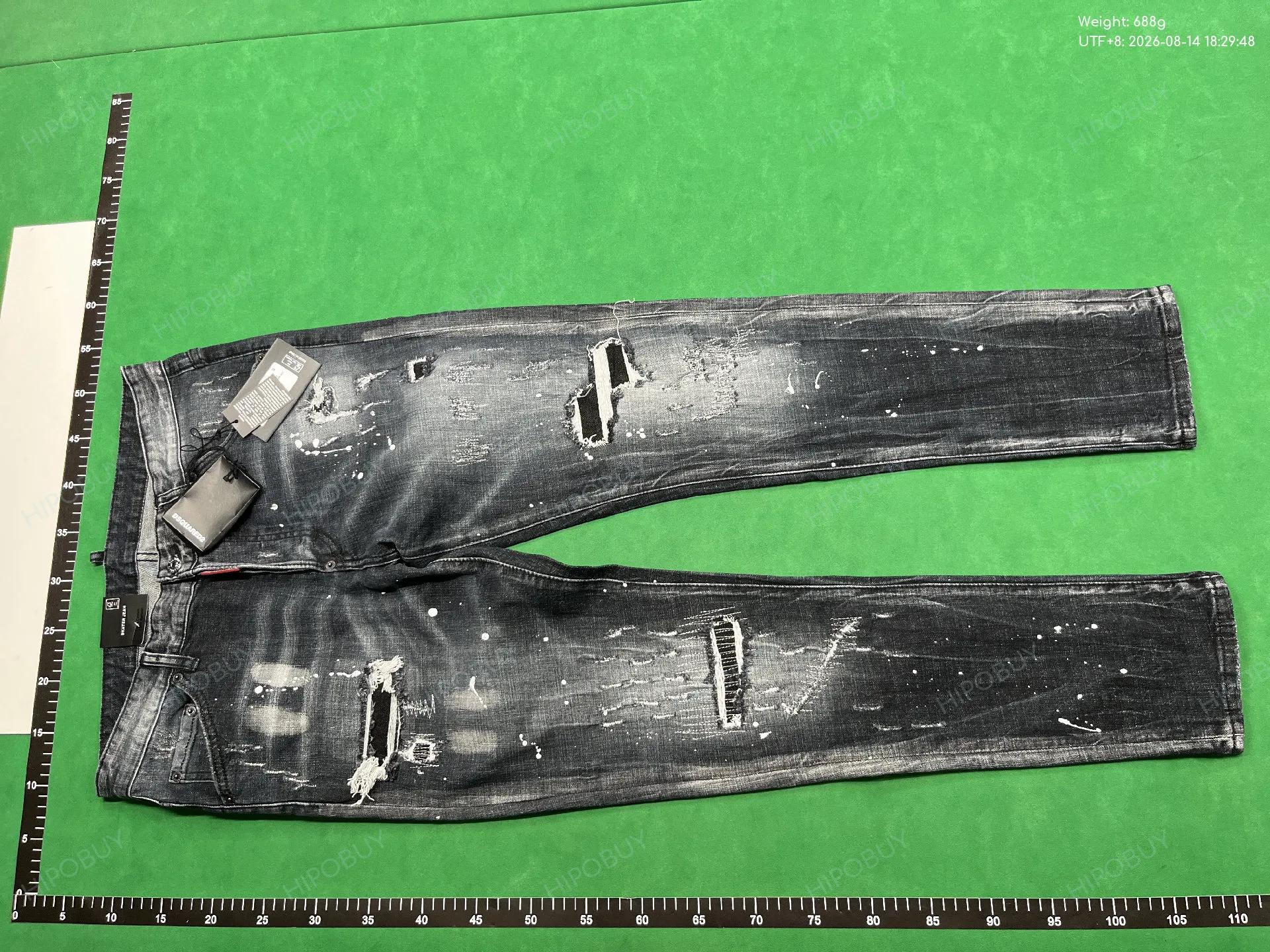 Foto QC 2 de DSQUARED2 Skater Jean Jeans Distressed Biker Black