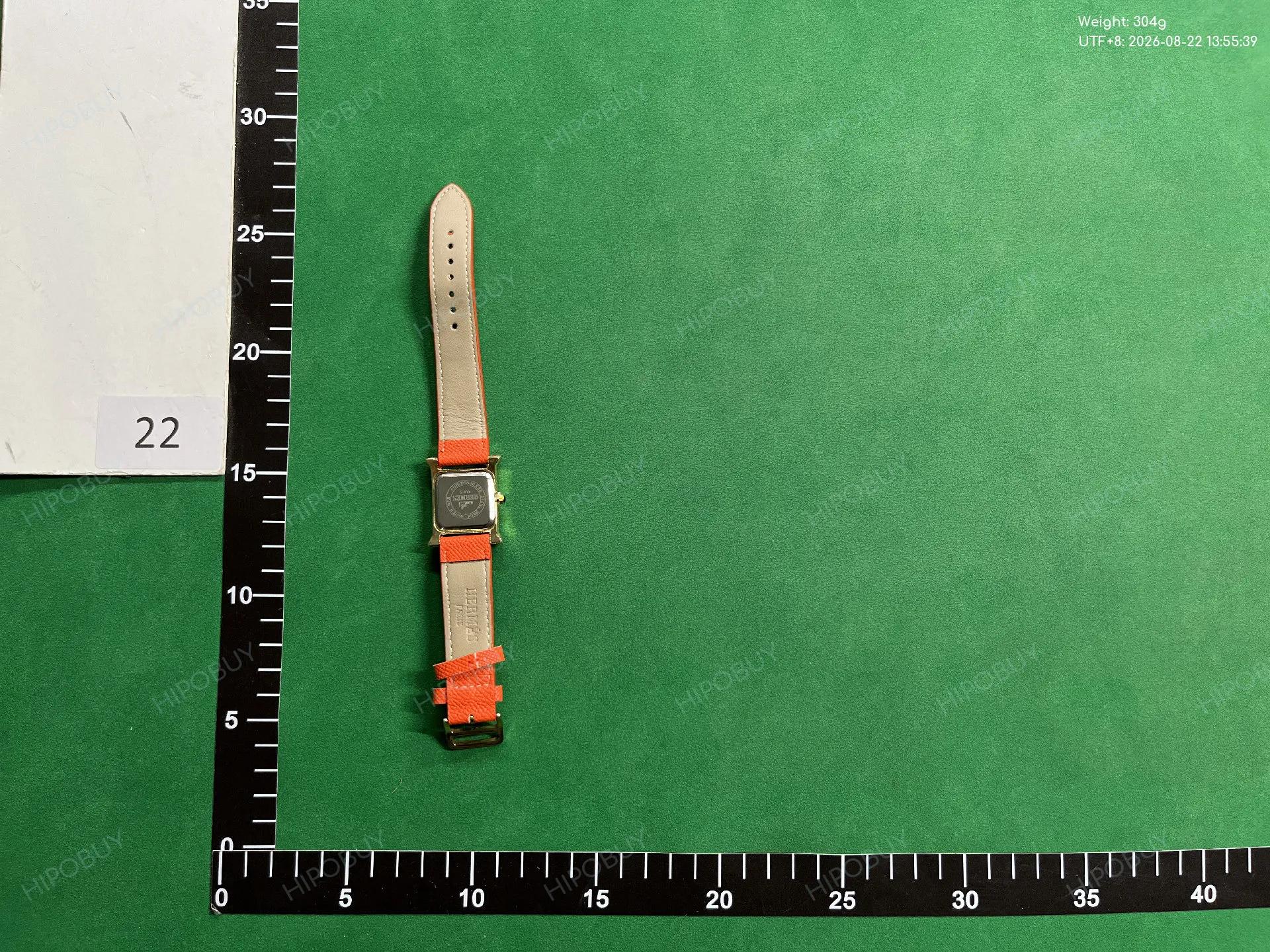 Foto QC 5 de Hermes H Watch Set 2-Piece Gold Black