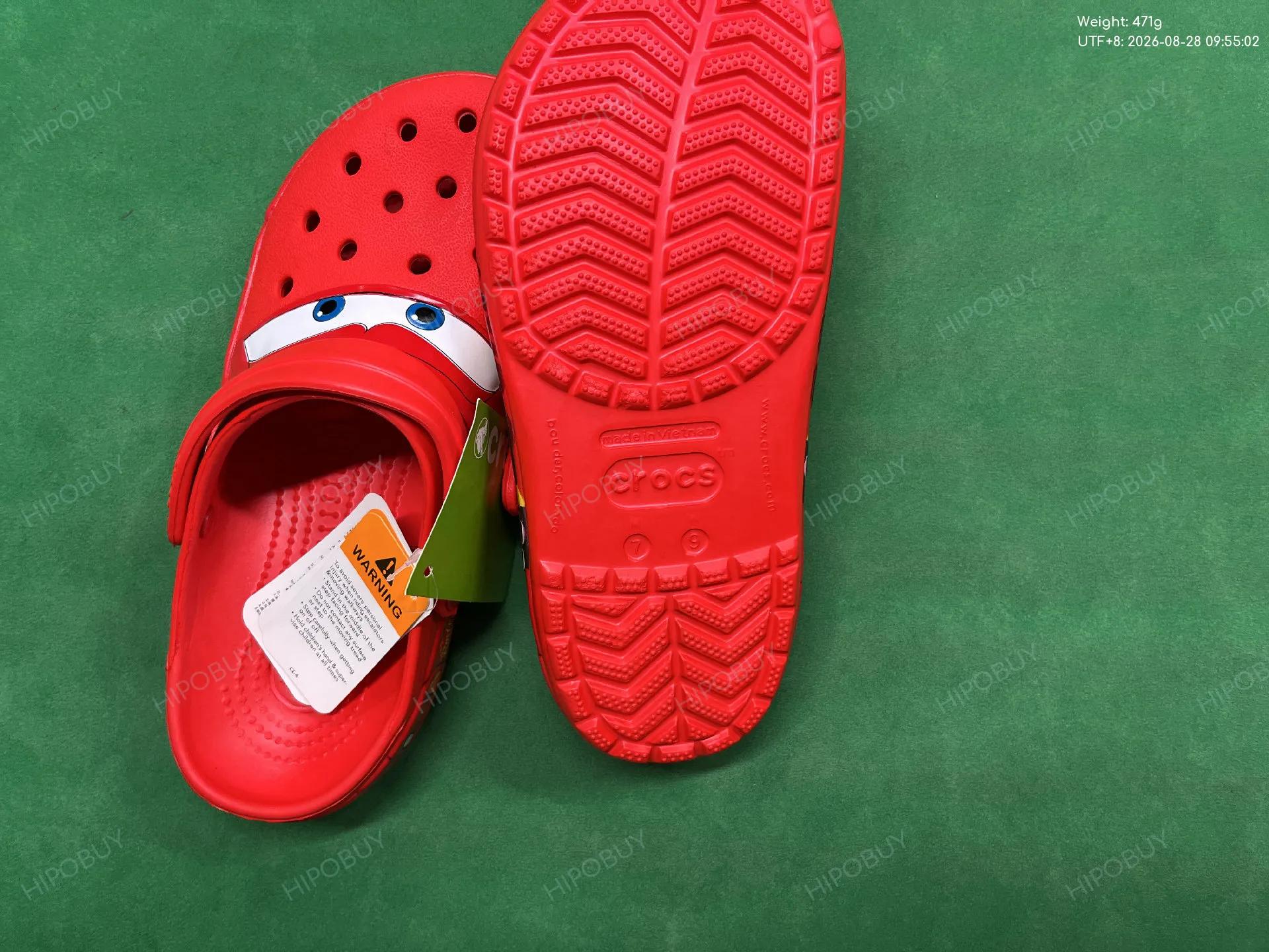 Foto QC 2 de Crocs Classic Clog Croslite Cars Lightning McQueen Red 205759-610