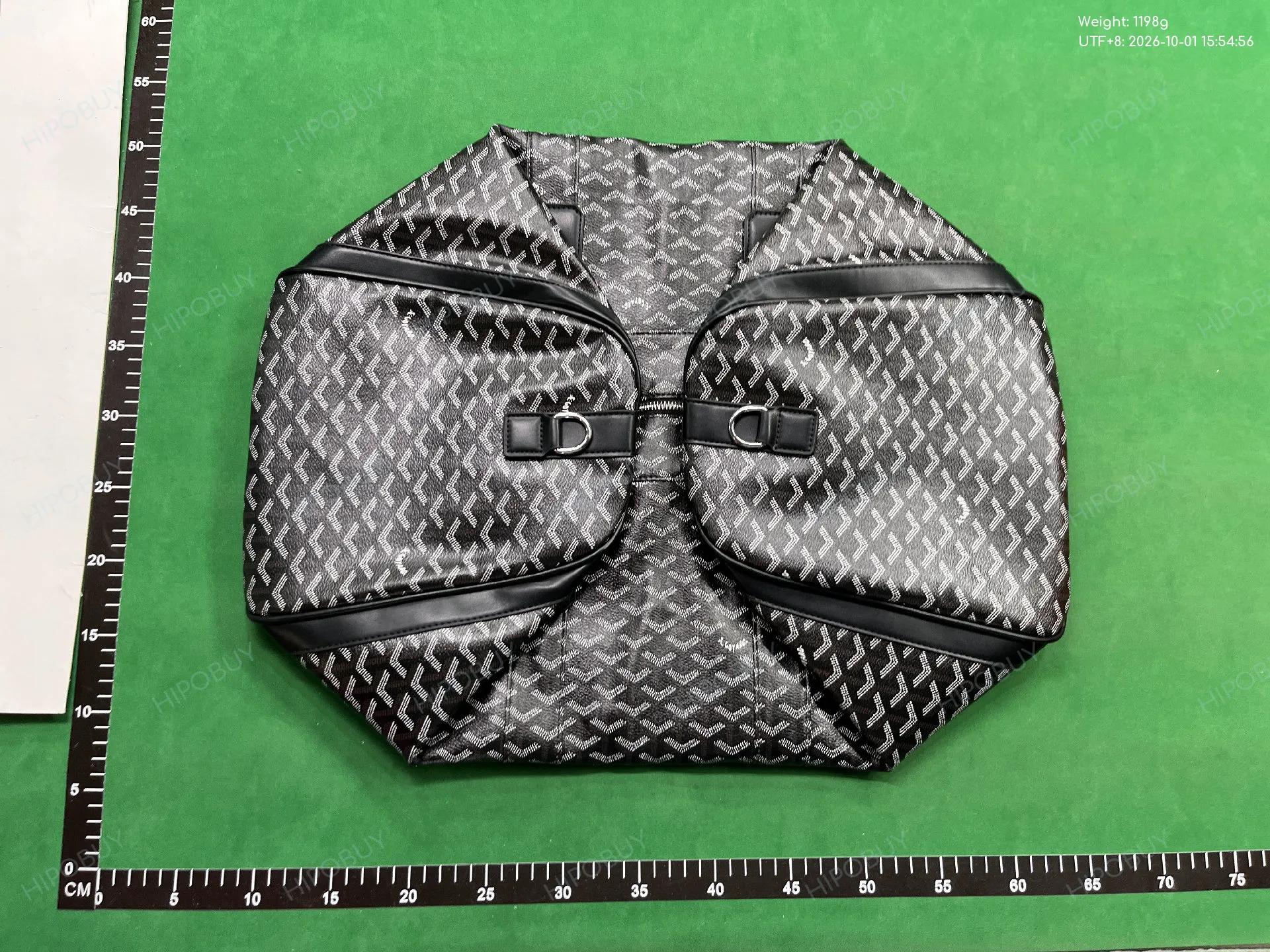 Foto QC 1 de Goyard Boston 45 Green Goyardine Canvas