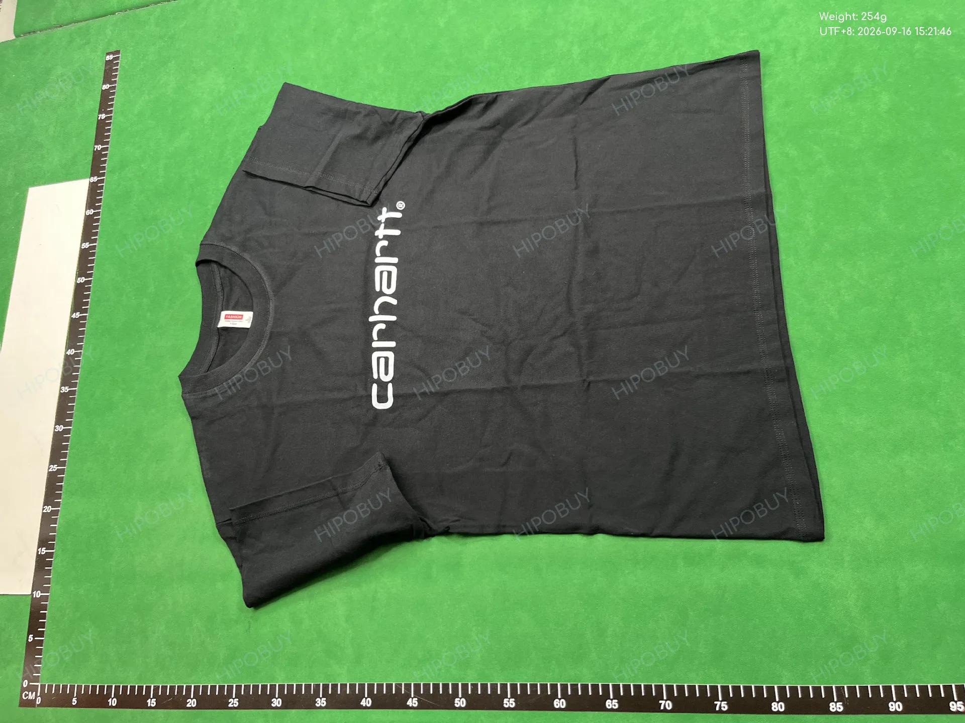 Foto QC 6 de Carhartt T-shirt Script Logo Navy