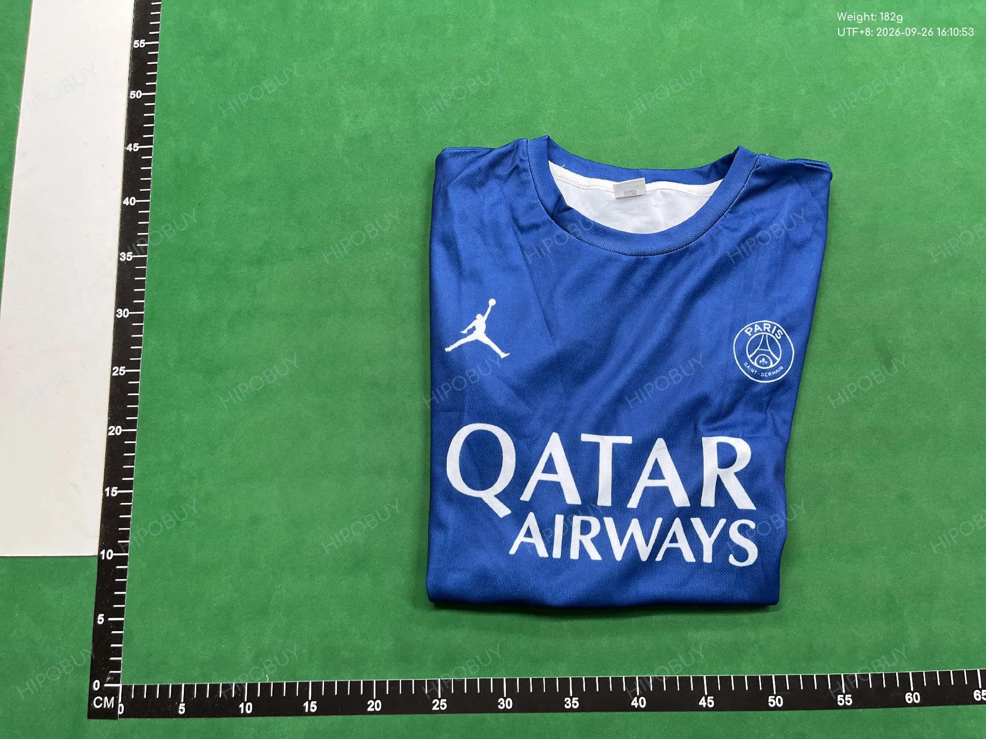 Foto QC 8 de Jordan x Paris Saint-Germain 2024/25 Pre-Match Jersey Blue