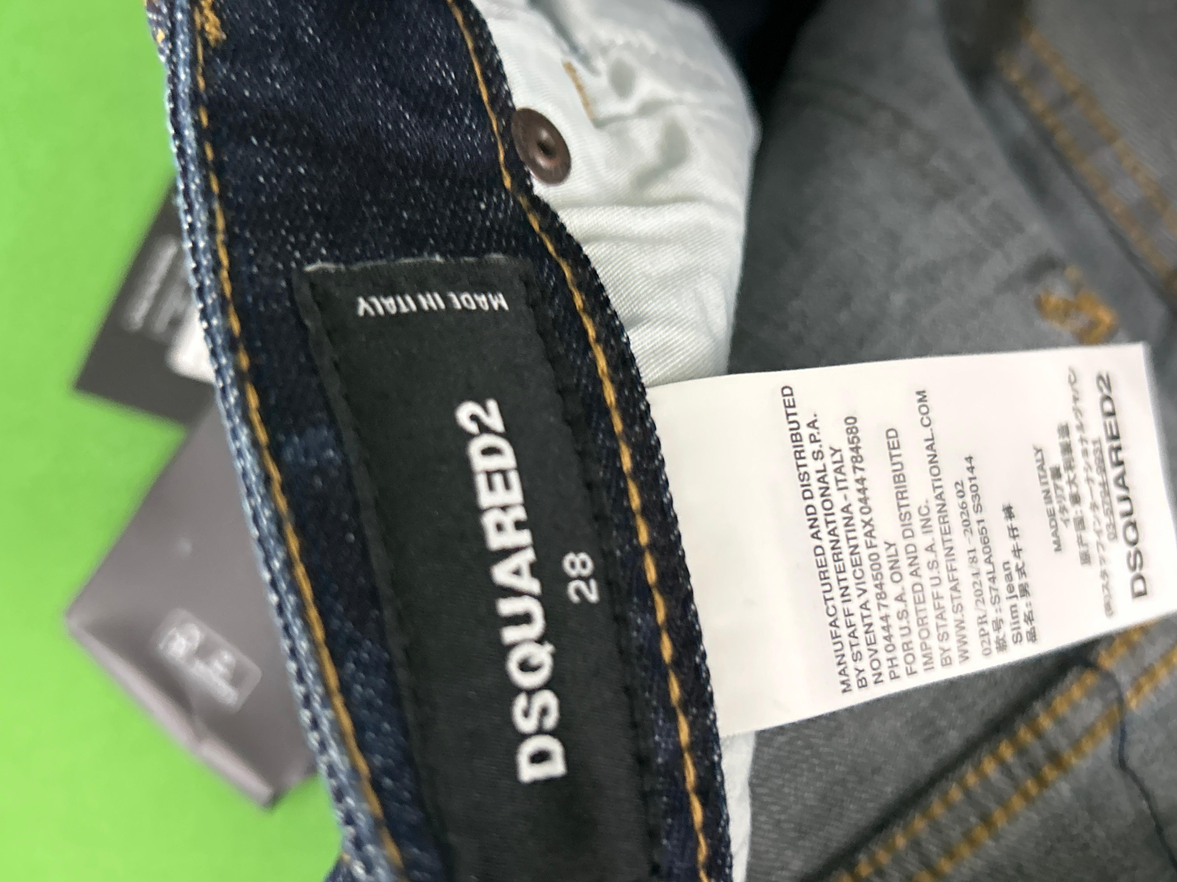 Foto QC 8 de Philipp Plein Jeans Distressed Studded Biker Slim Grey
