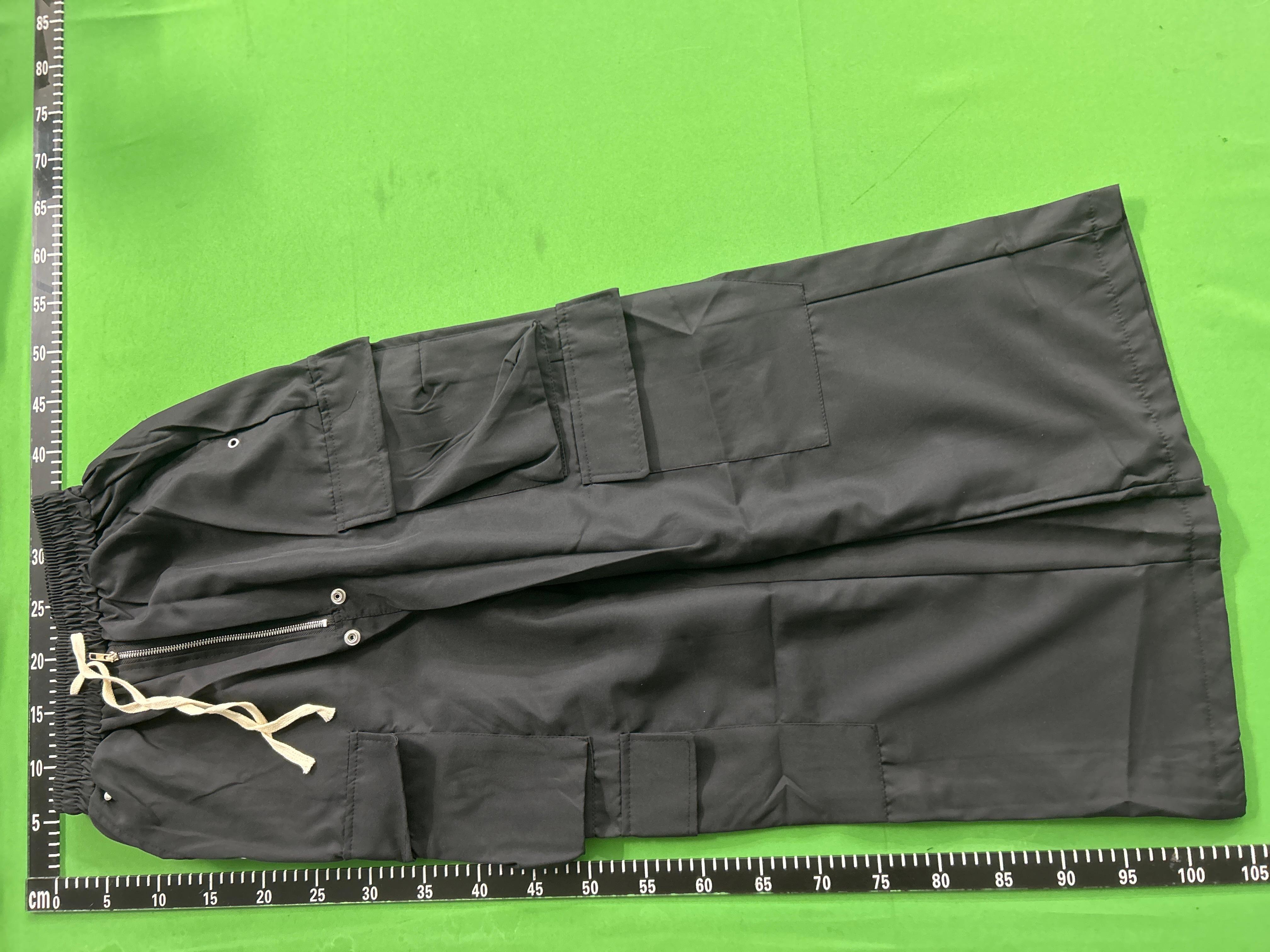 Foto QC 3 de Rick Owens DRKSHDW Double Cargo Jumbo Belas Pants Black