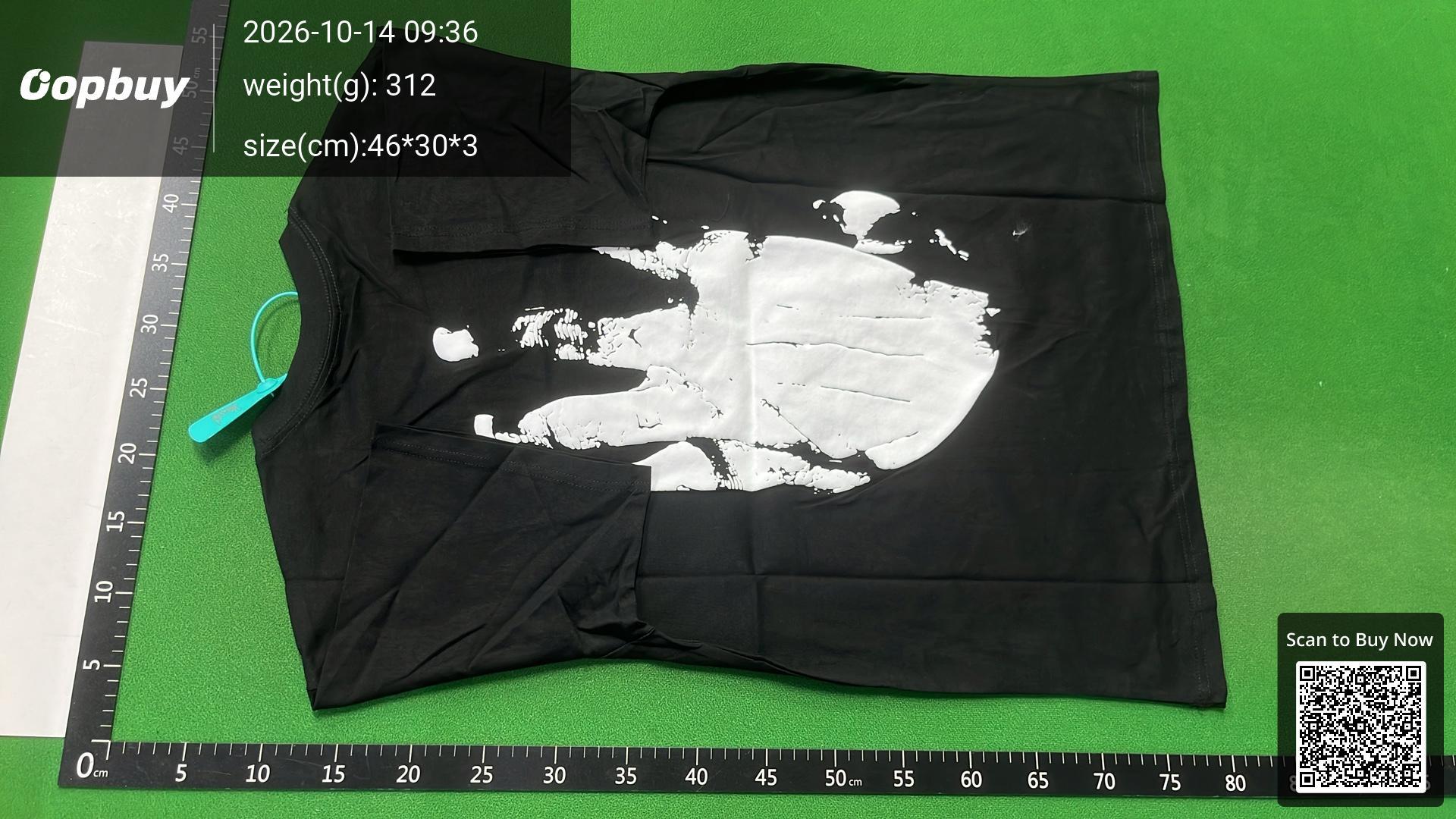 Foto QC 3 de Revenge XXXTentacion T-shirt Red Sketch Arch Logo Black