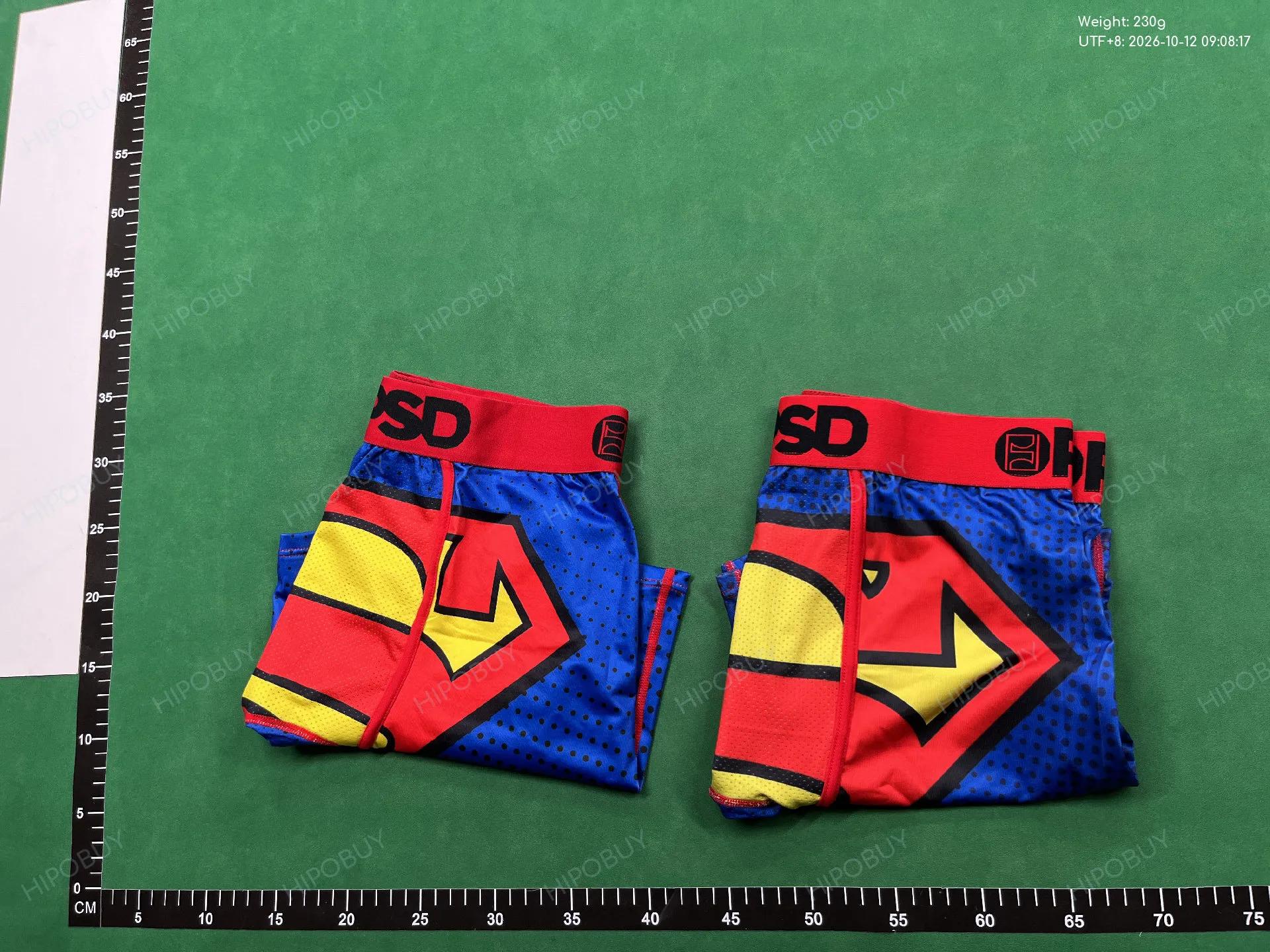 Foto QC 8 de Other Underwear Butterfly Print Boxer Briefs Red Black