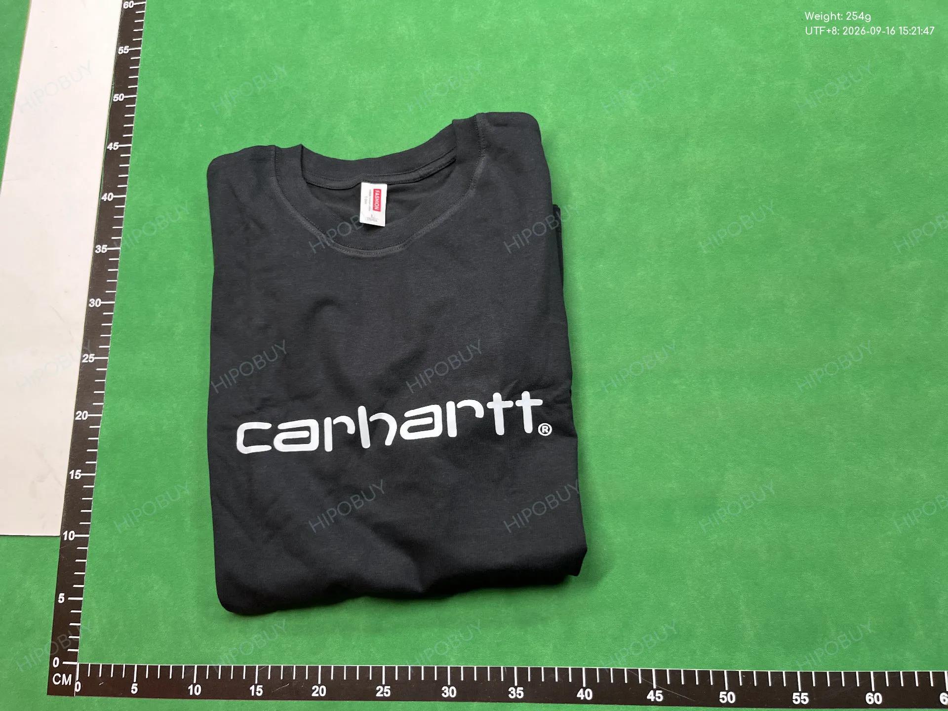 Foto QC 8 de Carhartt T-shirt Script Logo Navy