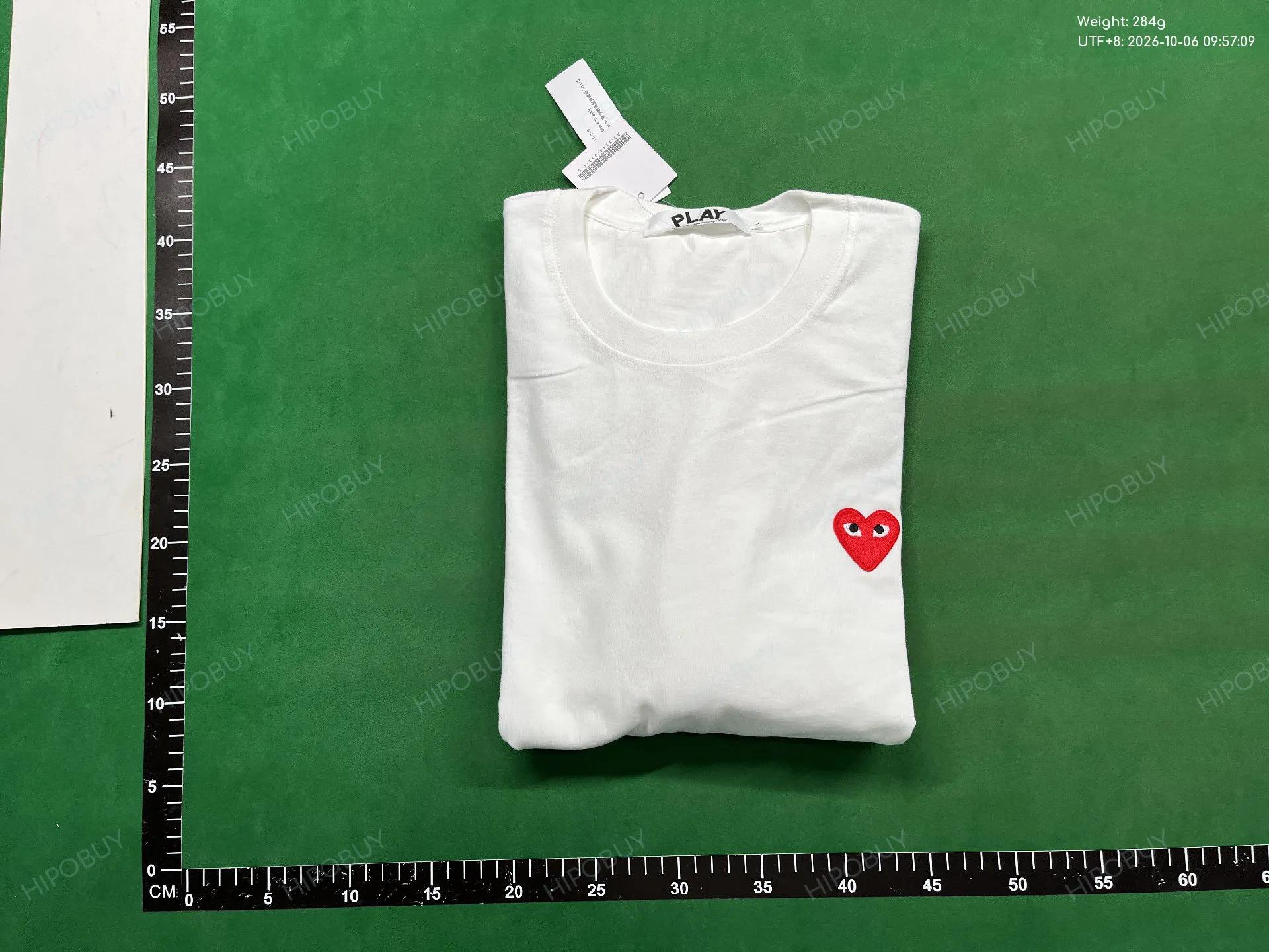 Foto QC 8 de Comme des Garçons Play T-shirt Black Heart Patch Black