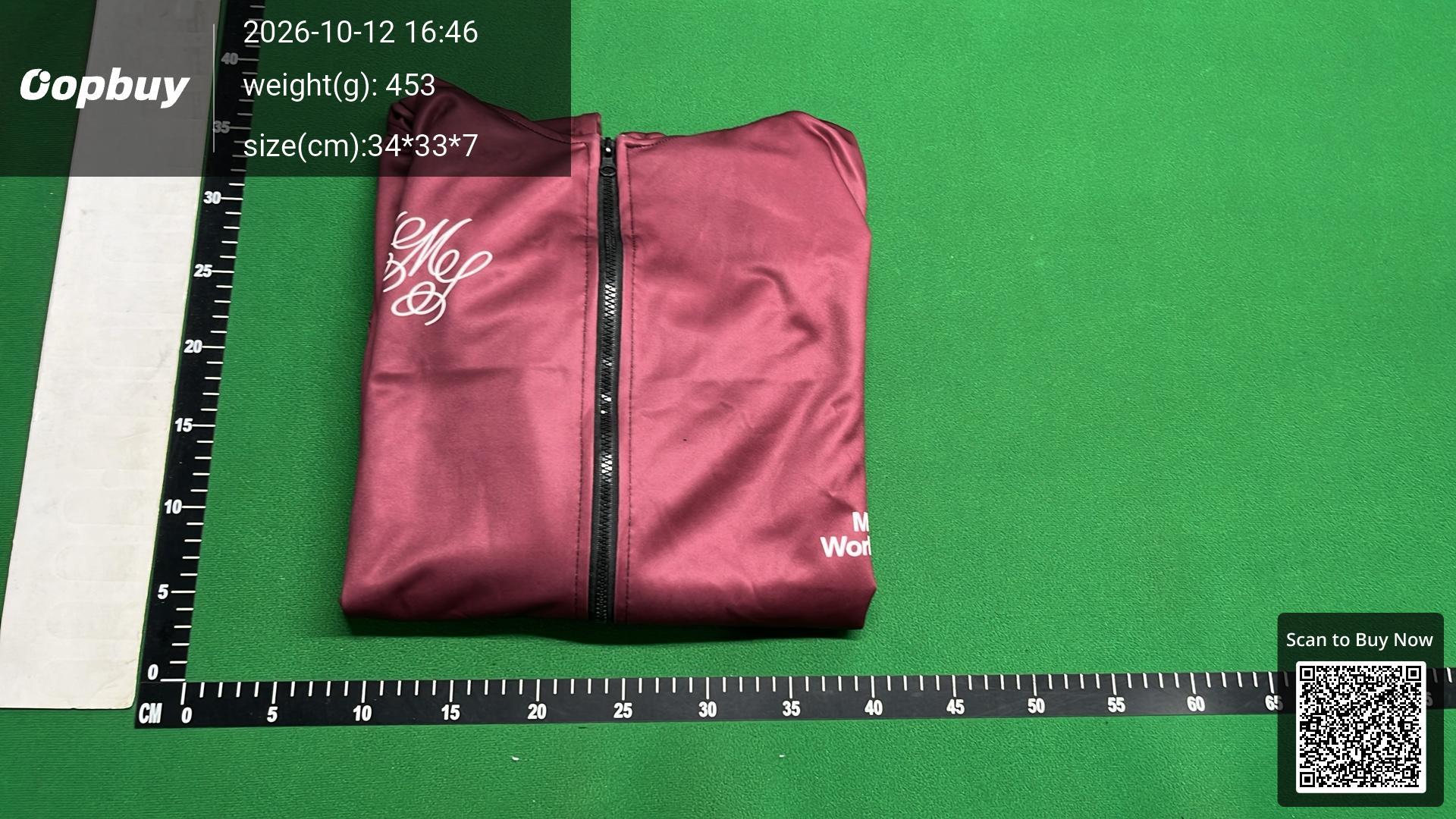 Foto QC 8 de Balenciaga Soccer Oversized Zip Sweater Black