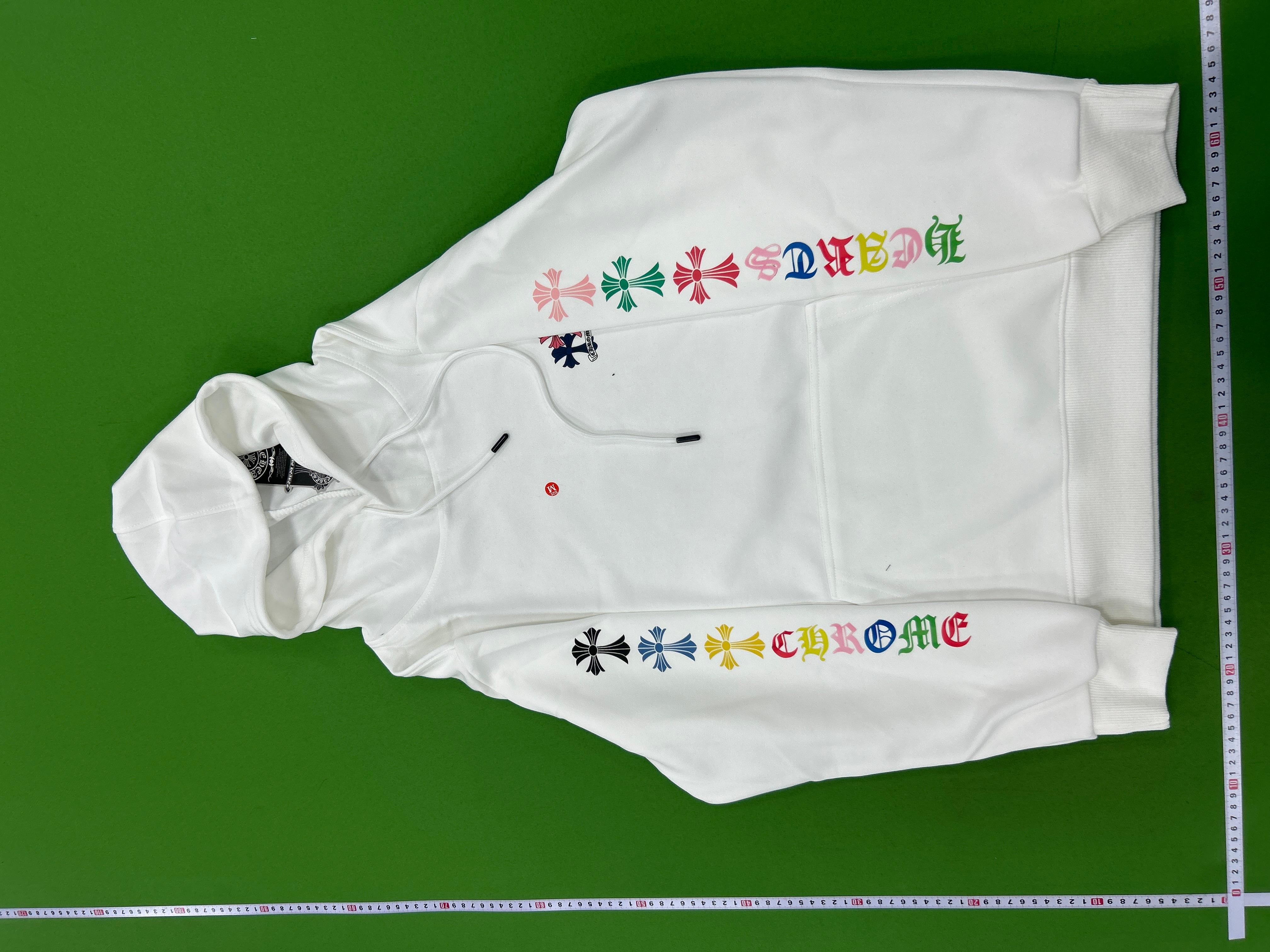 Foto QC 3 de Chrome Hearts Hoodie Horseshoe Los Angeles White