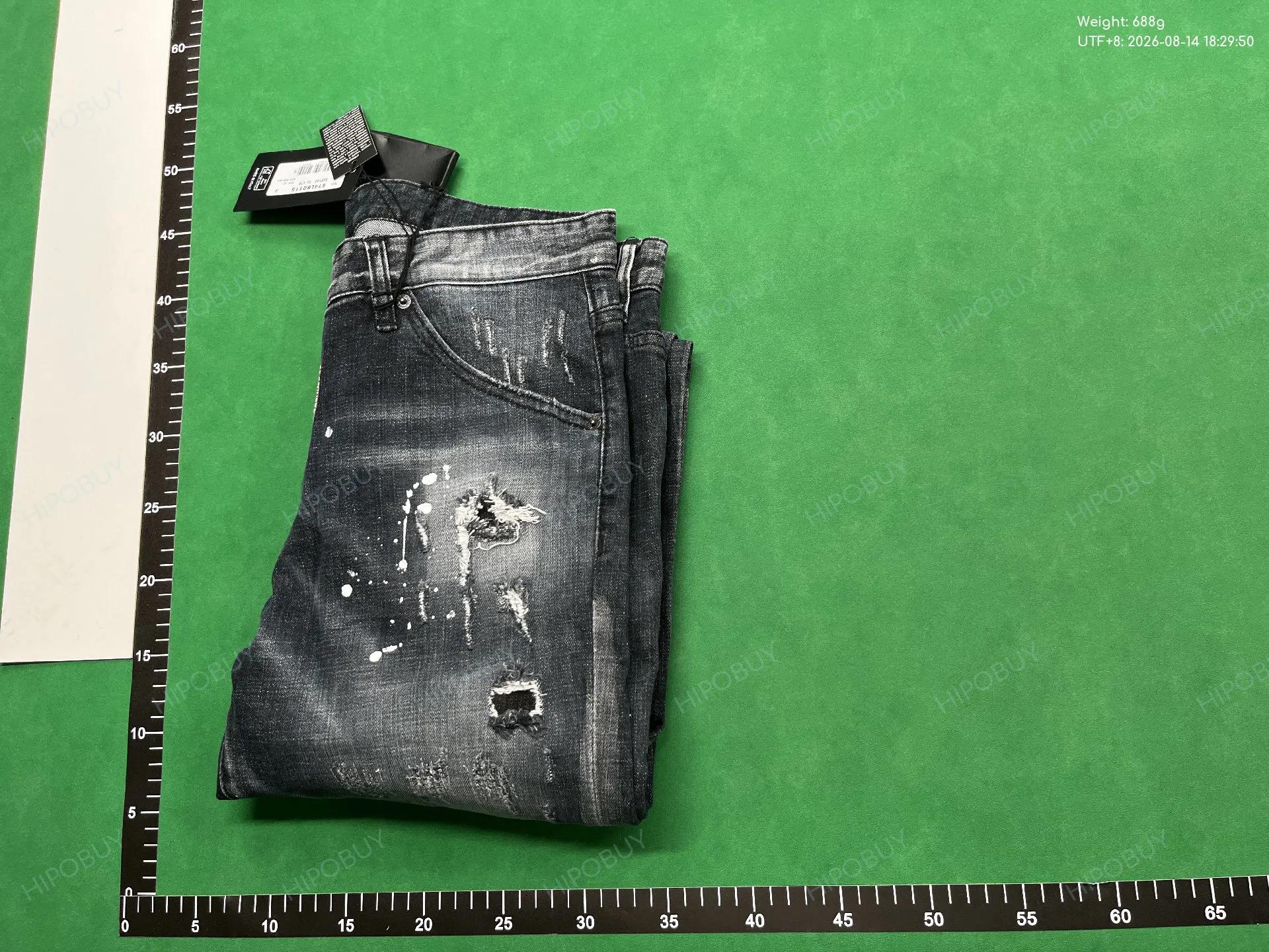 Foto QC 4 de DSQUARED2 Skater Jean Jeans Distressed Biker Black
