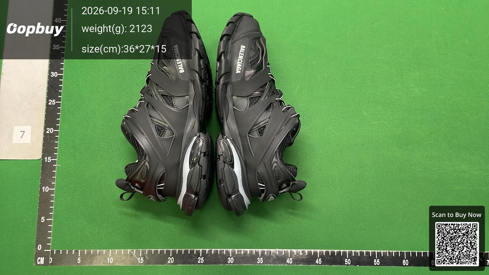 Foto QC 5 de Balenciaga Track LED White