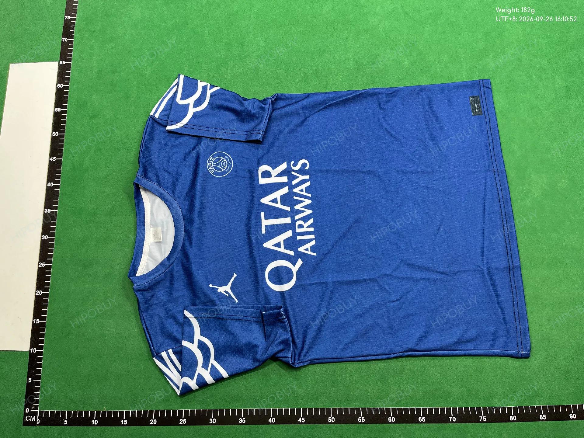 Foto QC 6 de Jordan x Paris Saint-Germain 2024/25 Pre-Match Jersey Blue