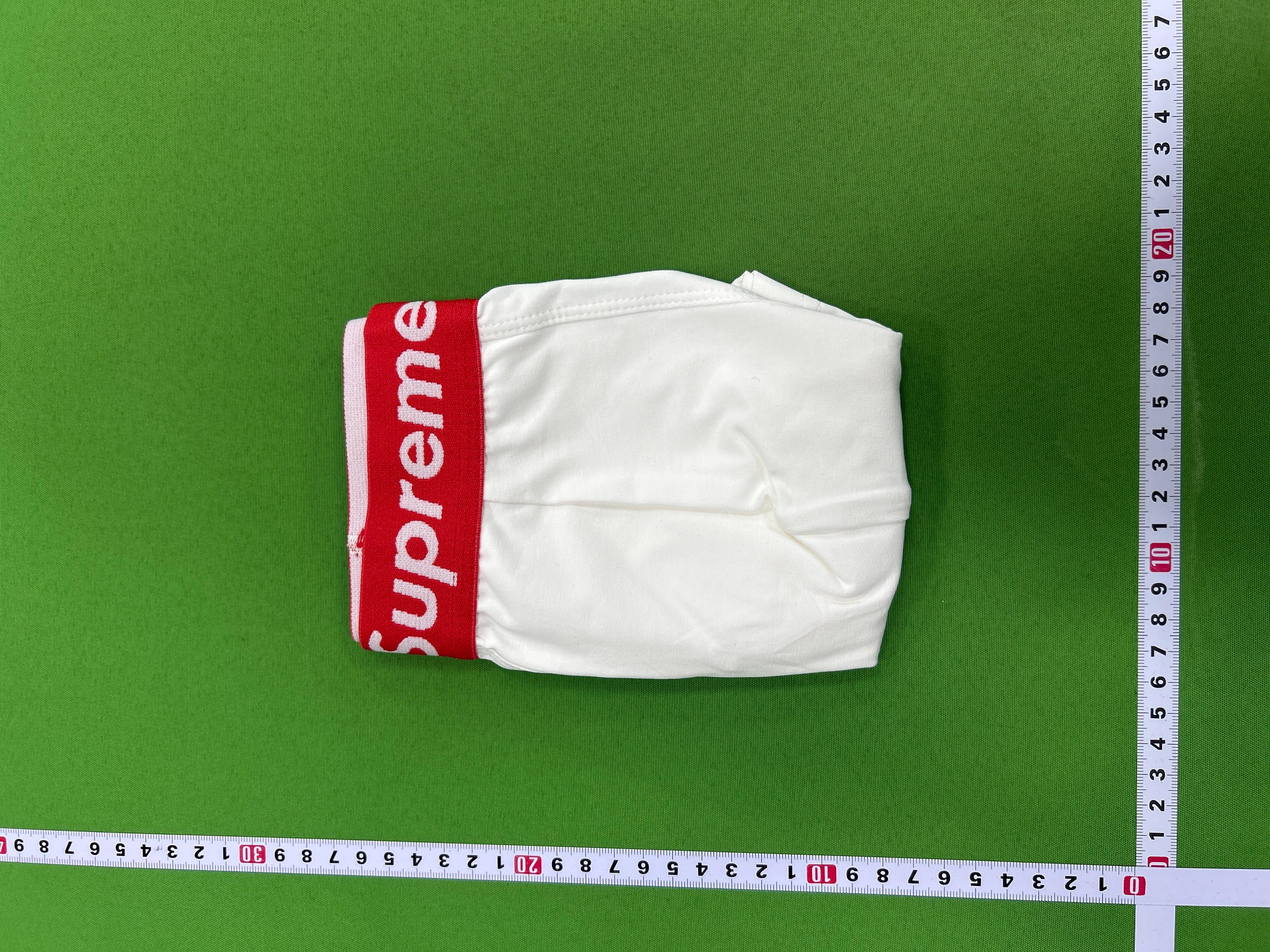 Foto QC 5 de Supreme Underwear Cotton Boxer Brief White