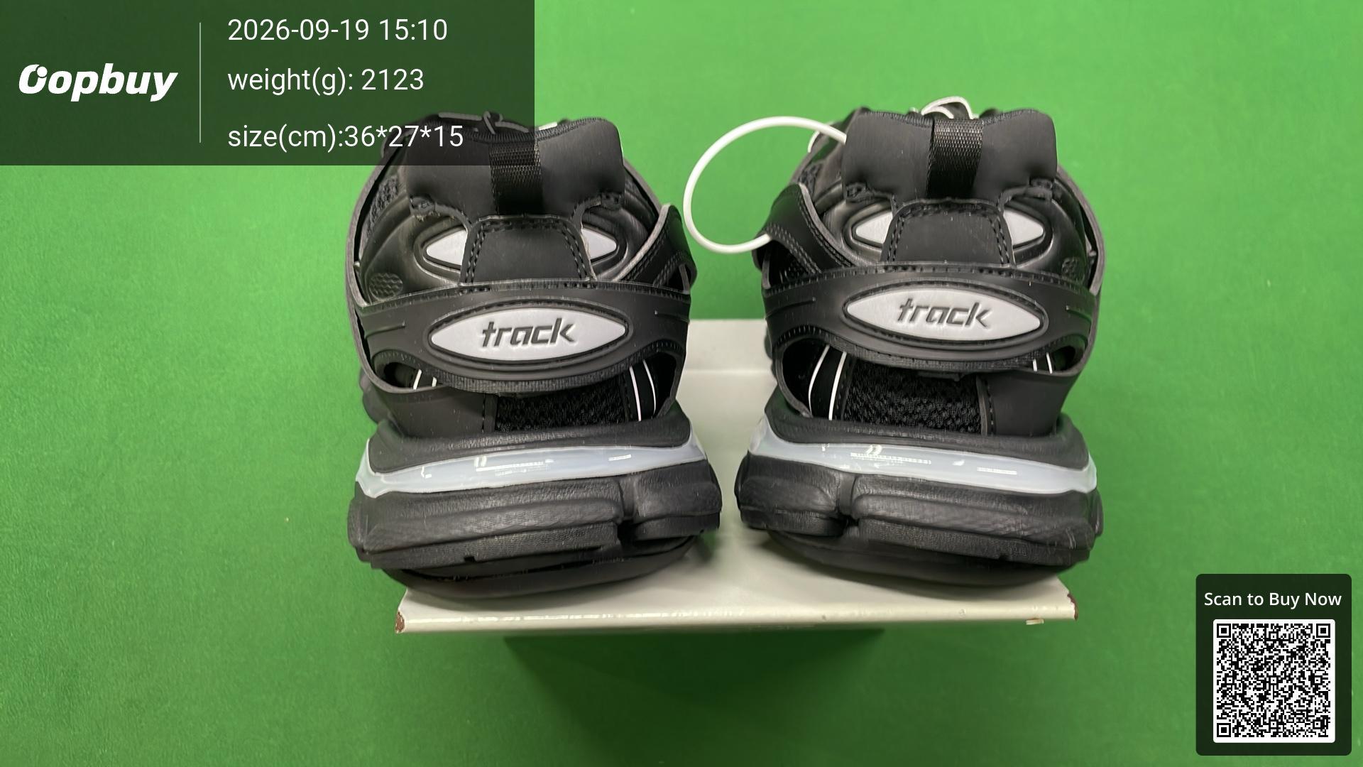 Foto QC 3 de Balenciaga Track LED White