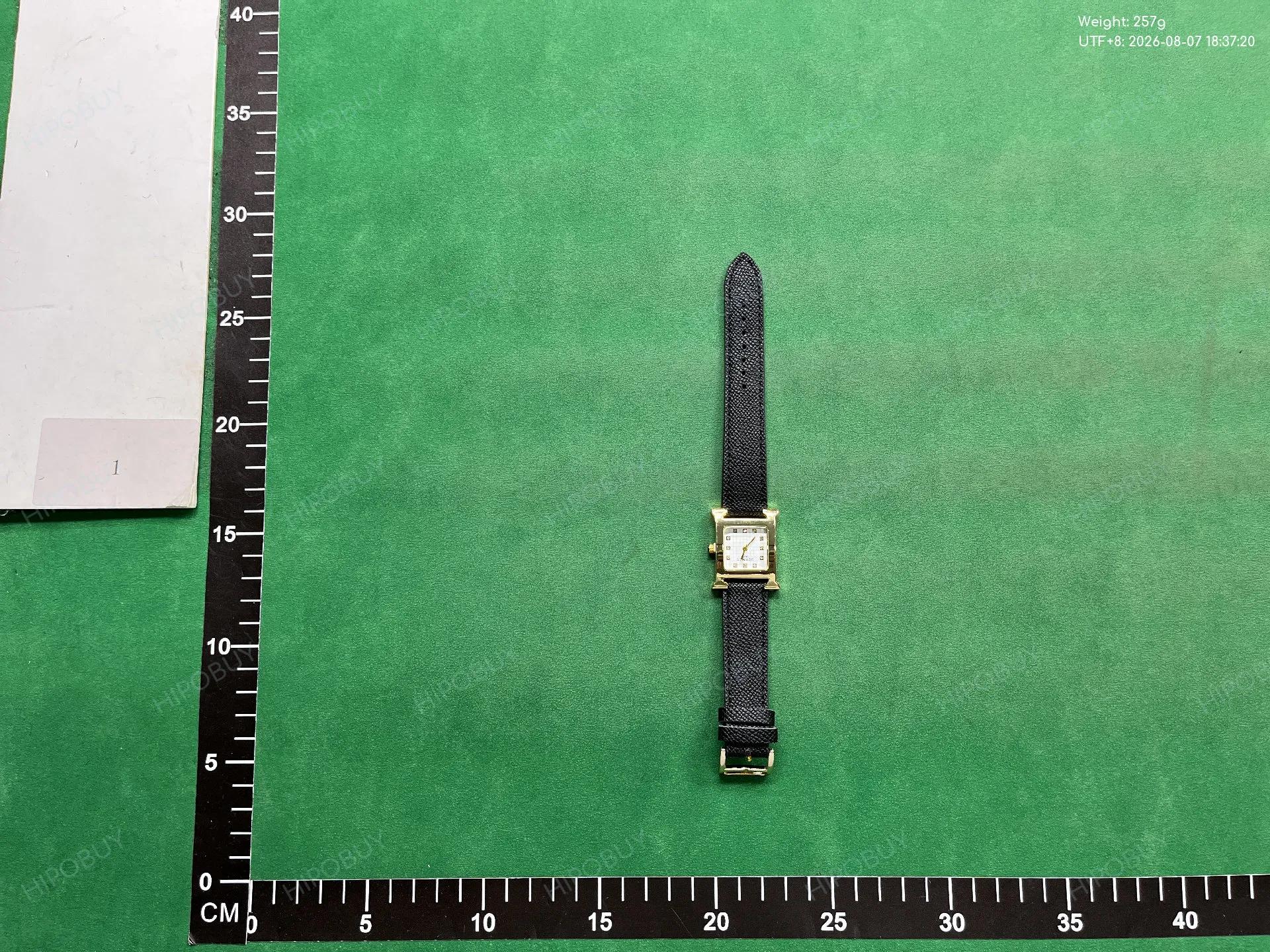 Foto QC 7 de Hermes H Watch Set 2-Piece Gold Black