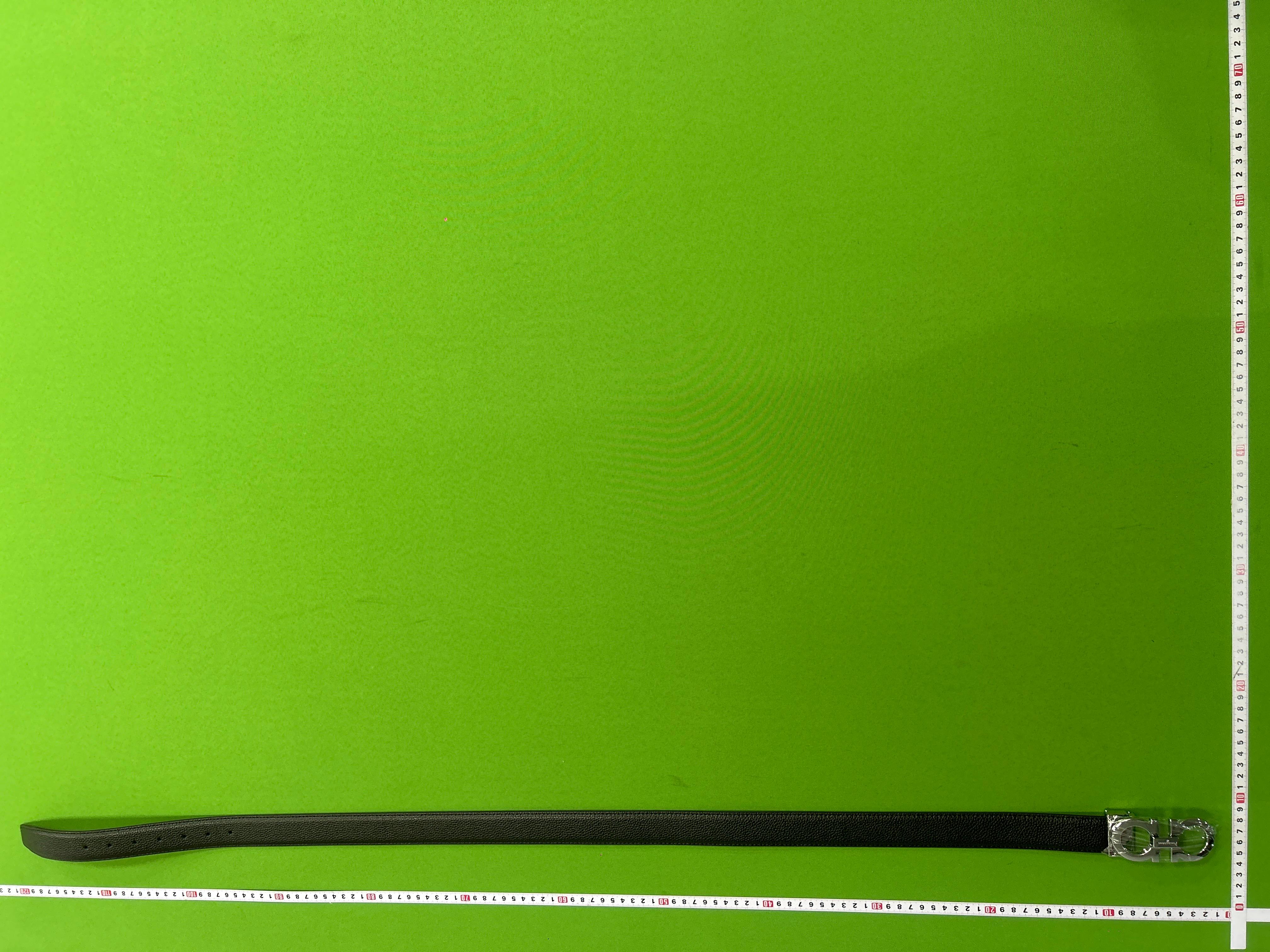 Foto QC 4 de Ferragamo Double Gancini Reversible Belt Black