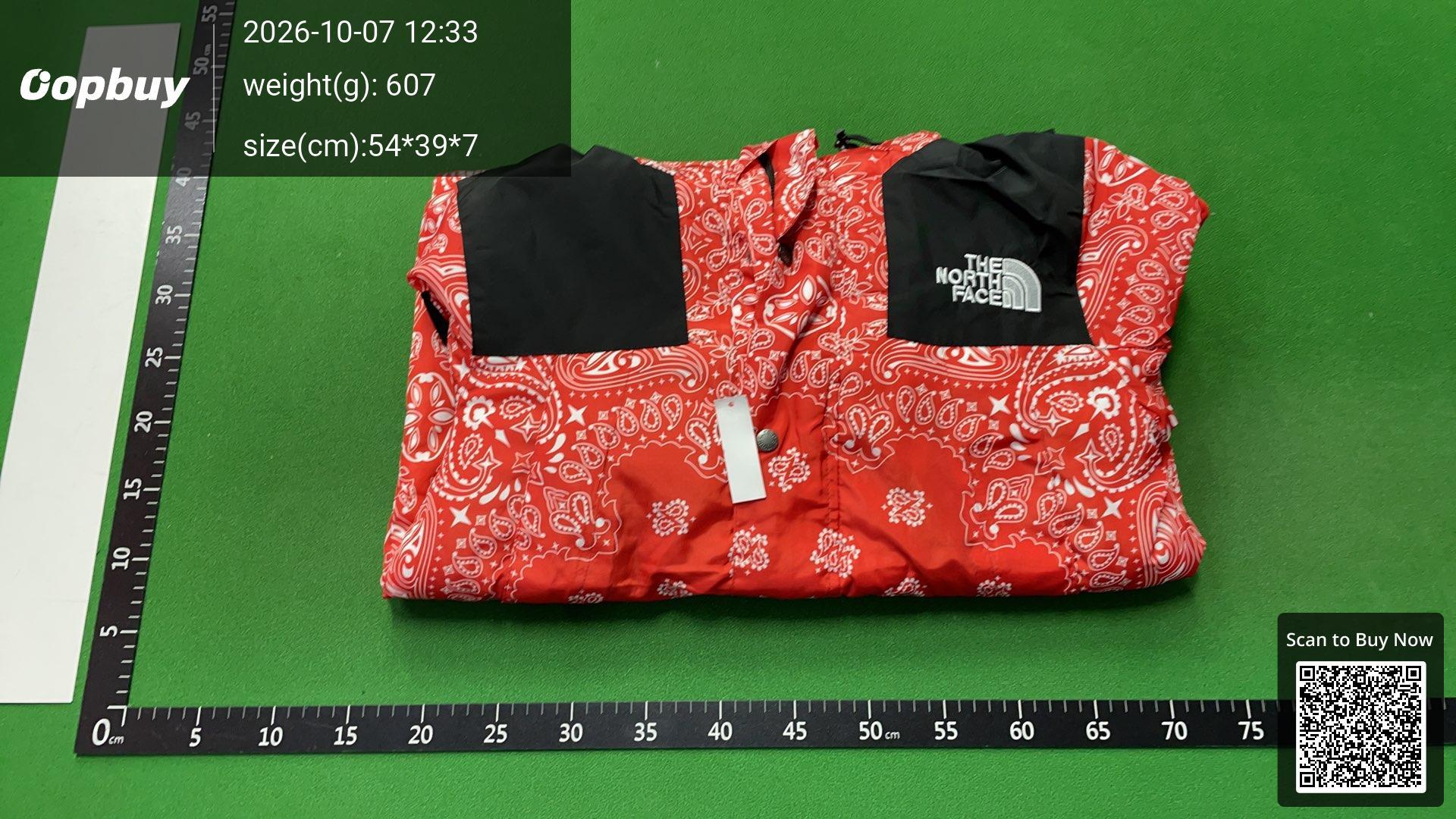 Foto QC 8 de The North Face Supreme Mountain Light Jacket Power Orange