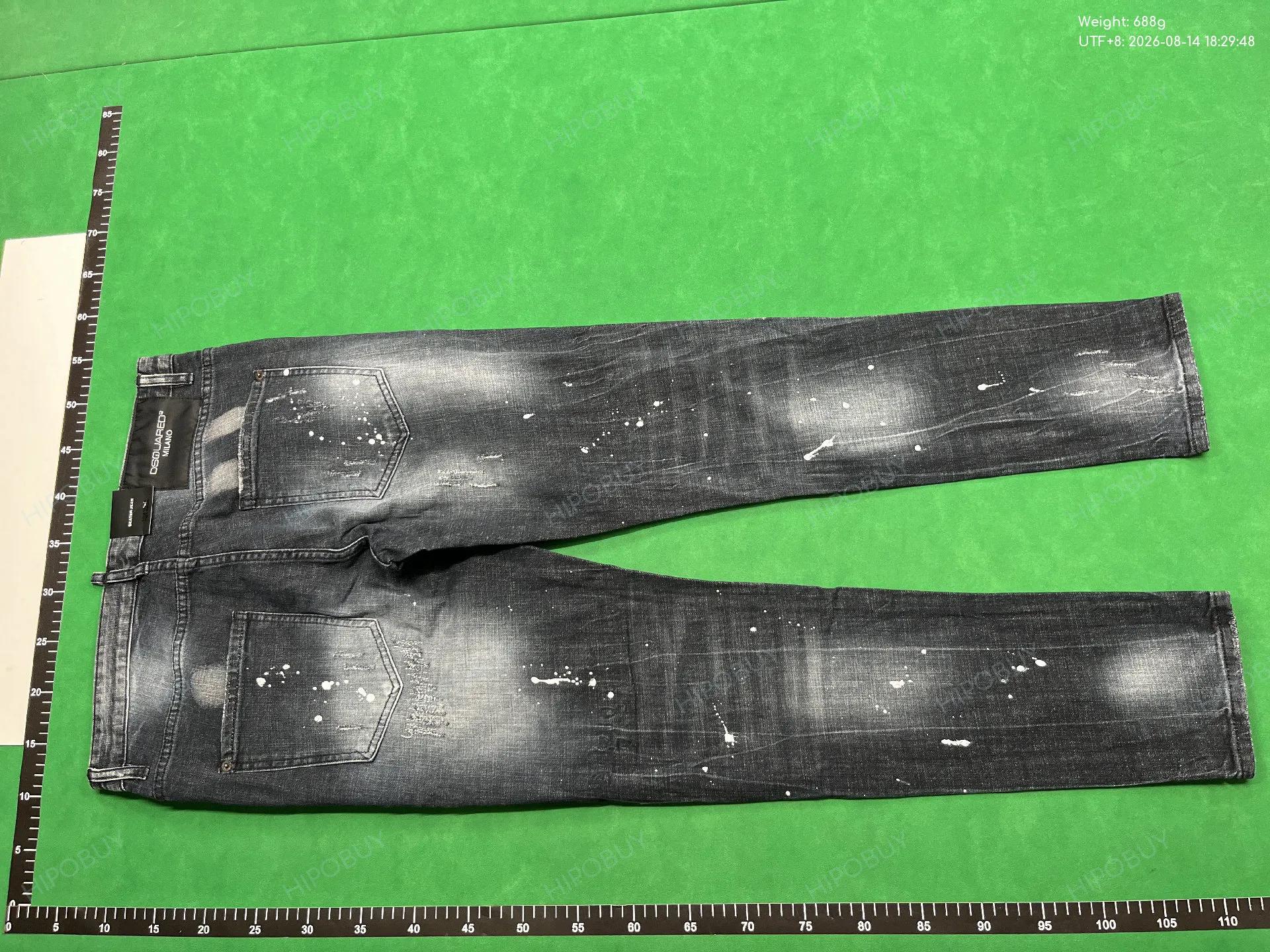 Foto QC 3 de DSQUARED2 Skater Jean Jeans Distressed Biker Black