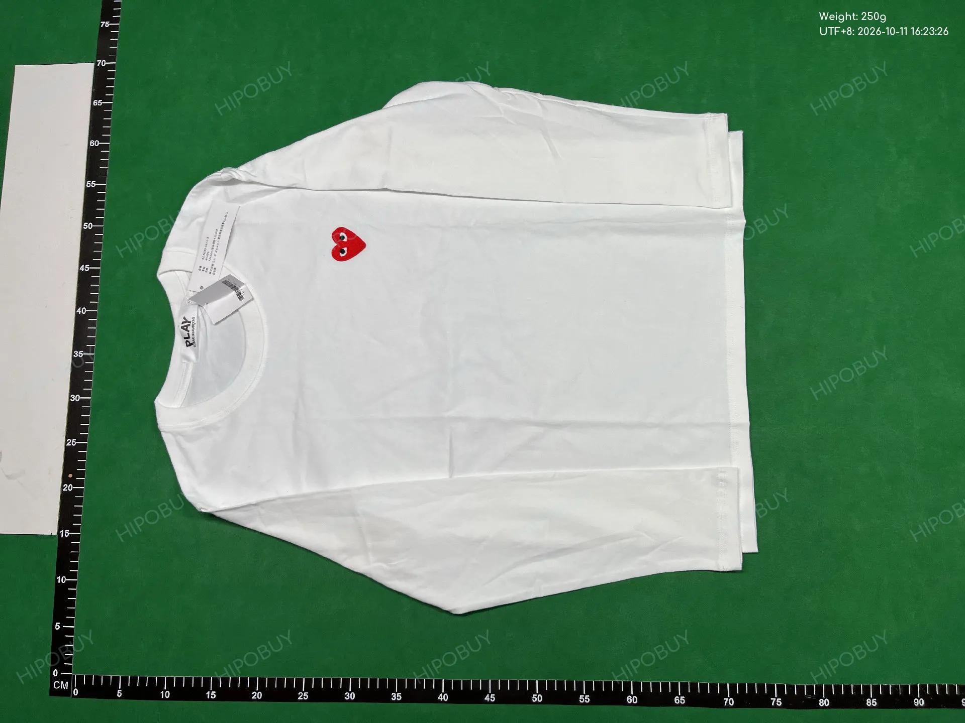 Foto QC 2 de Comme des Garçons Play T-shirt Black Heart Patch Black