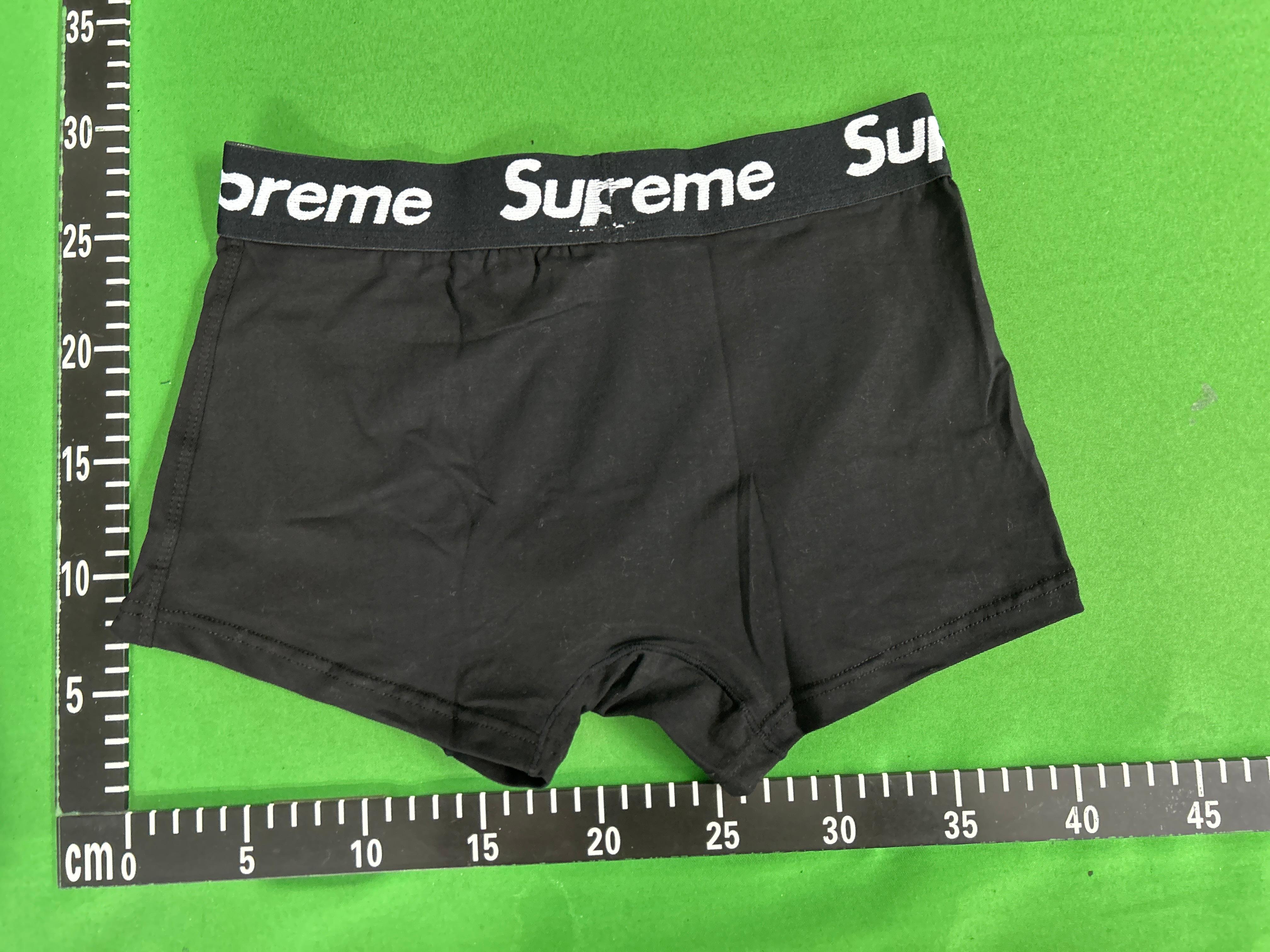 Foto QC 4 de Supreme Underwear Cotton Boxer Brief White