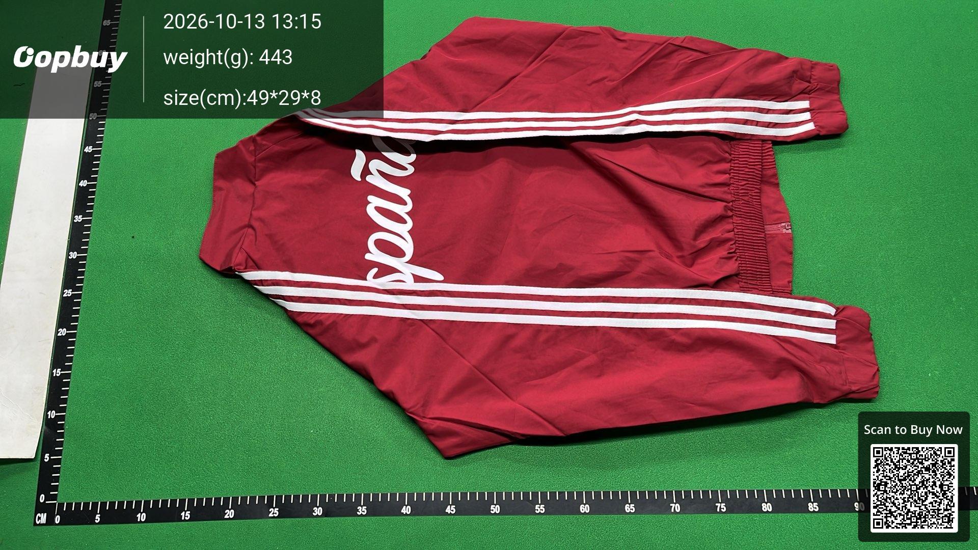 Foto QC 7 de adidas Spain 2026 World Cup Windbreaker Jacket Navy Red Yellow