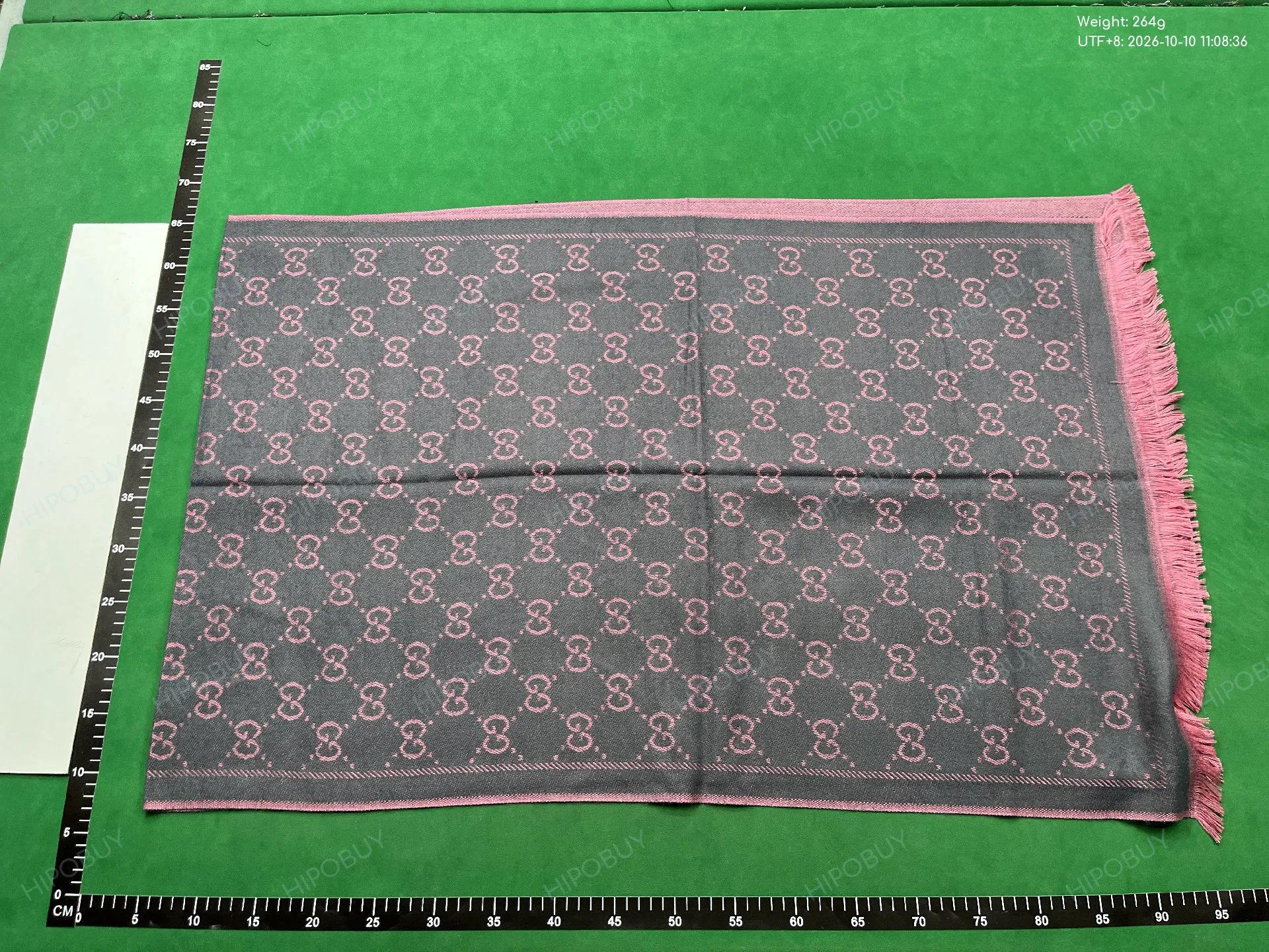 Foto QC 3 de Gucci GG Monogram Scarf Black/Grey