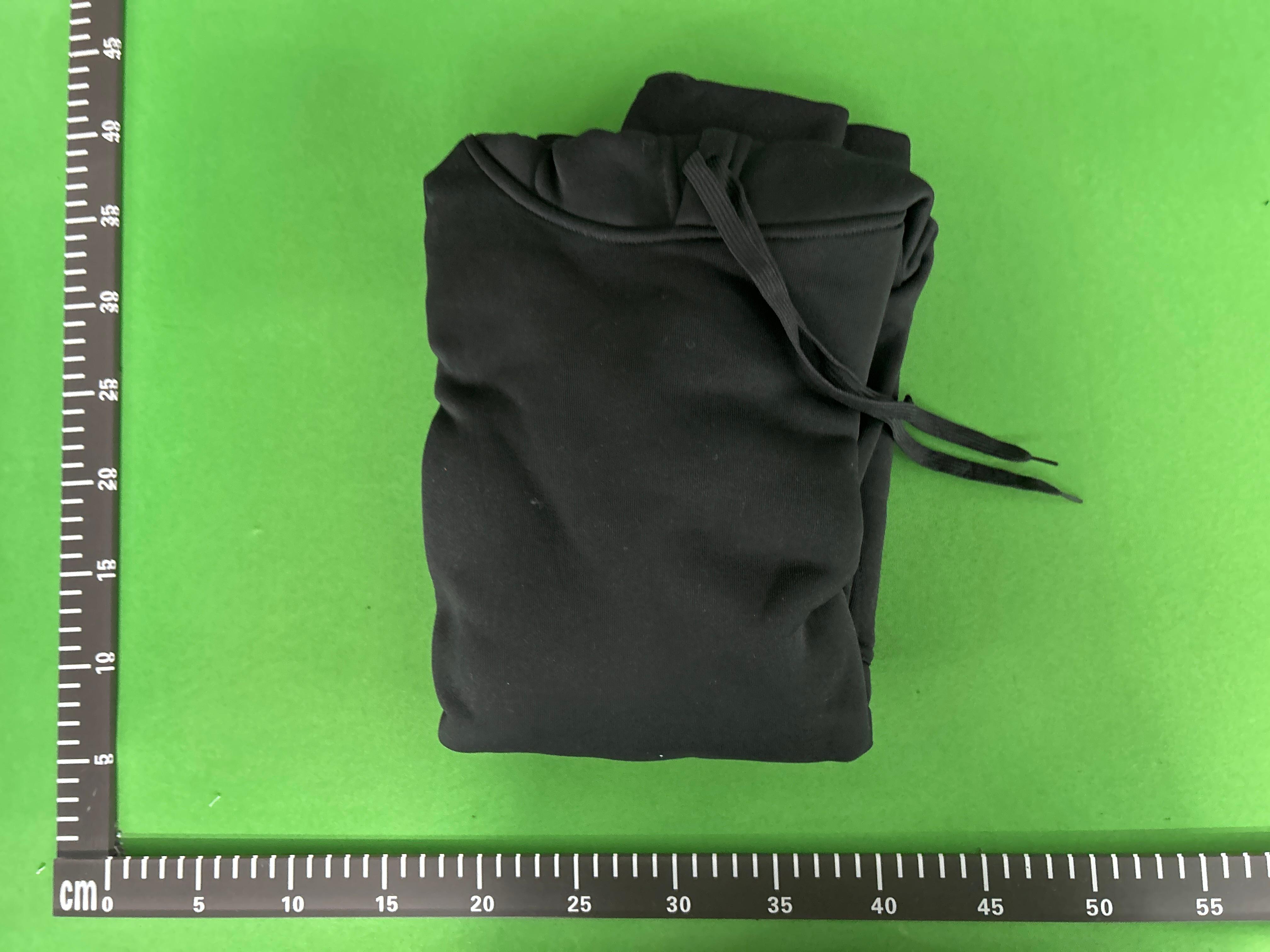 Foto QC 5 de Supreme Satin Applique Hooded Sweater Heather Grey