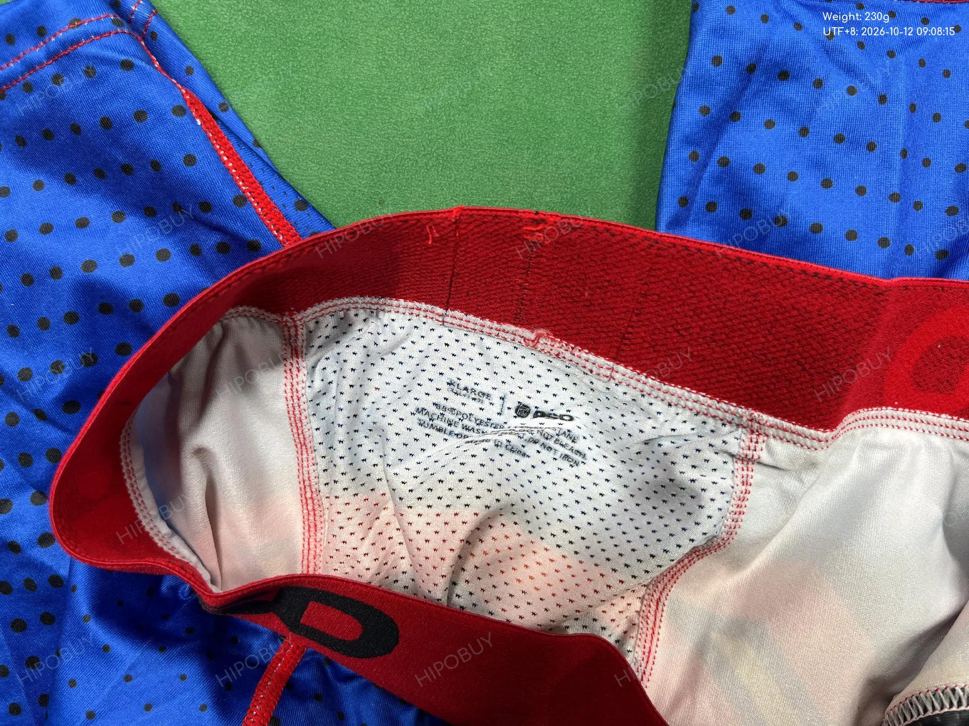 Foto QC 5 de Other Underwear Butterfly Print Boxer Briefs Red Black