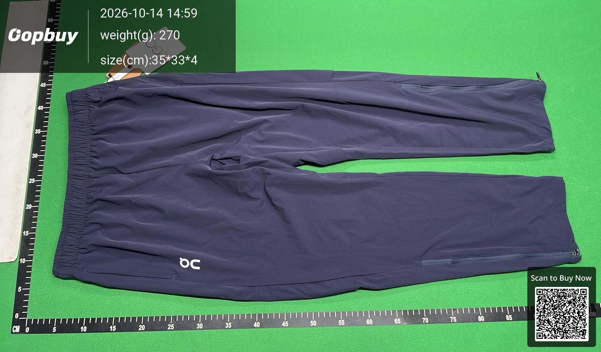 Foto QC 2 de On Running Pants Lightweight Black