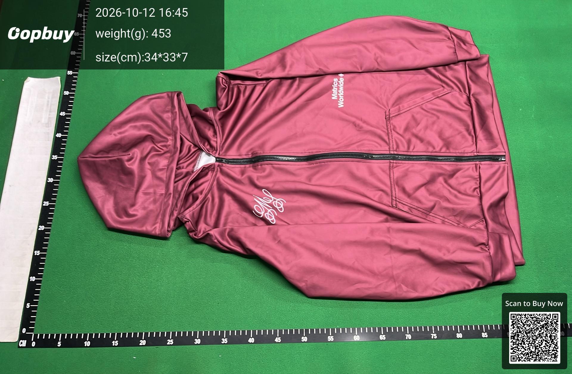 Foto QC 6 de Balenciaga Soccer Oversized Zip Sweater Black