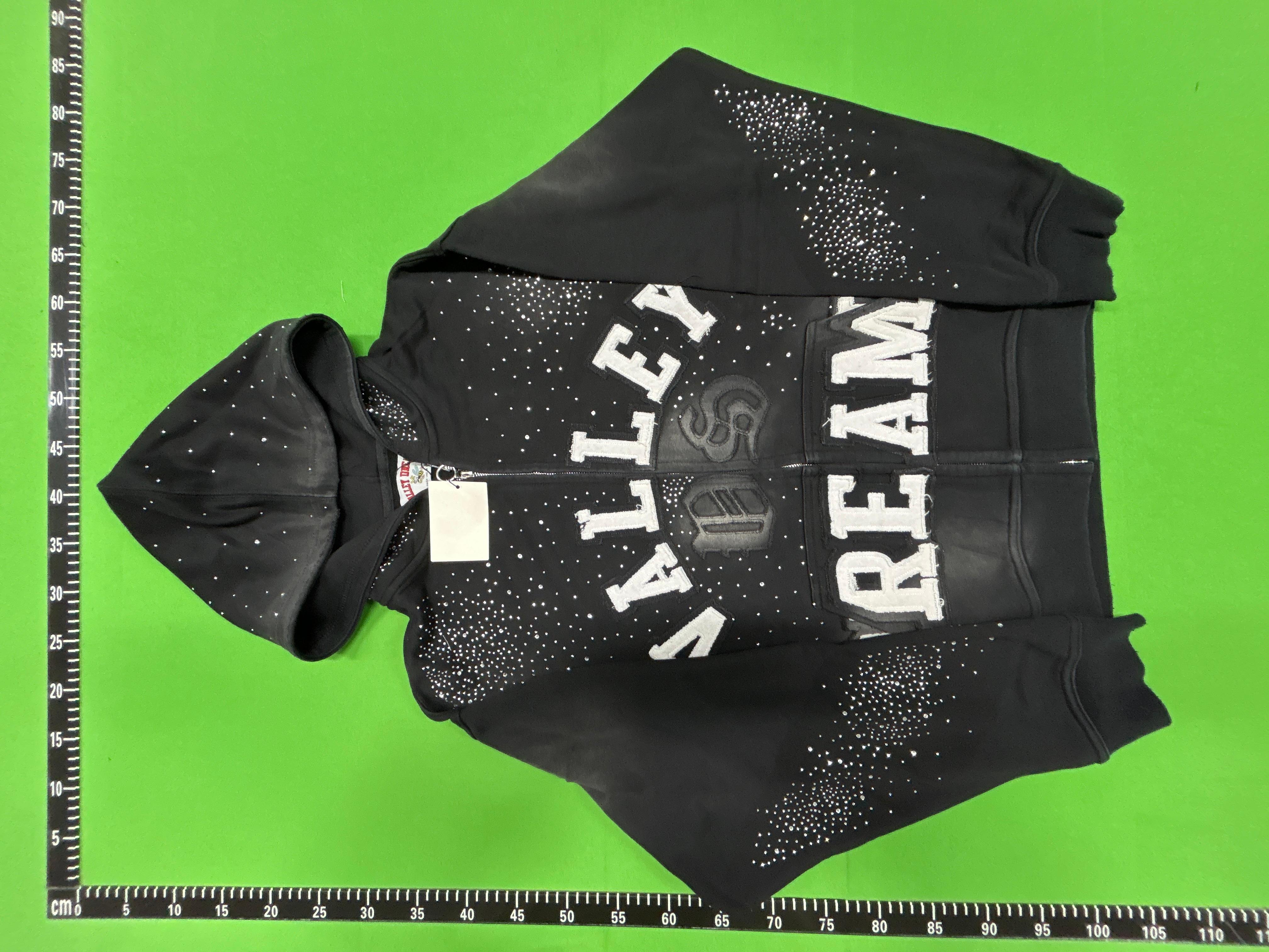 Foto QC 4 de Vale Forever Valley Dreams Zip Sweater Rhinestone Blue