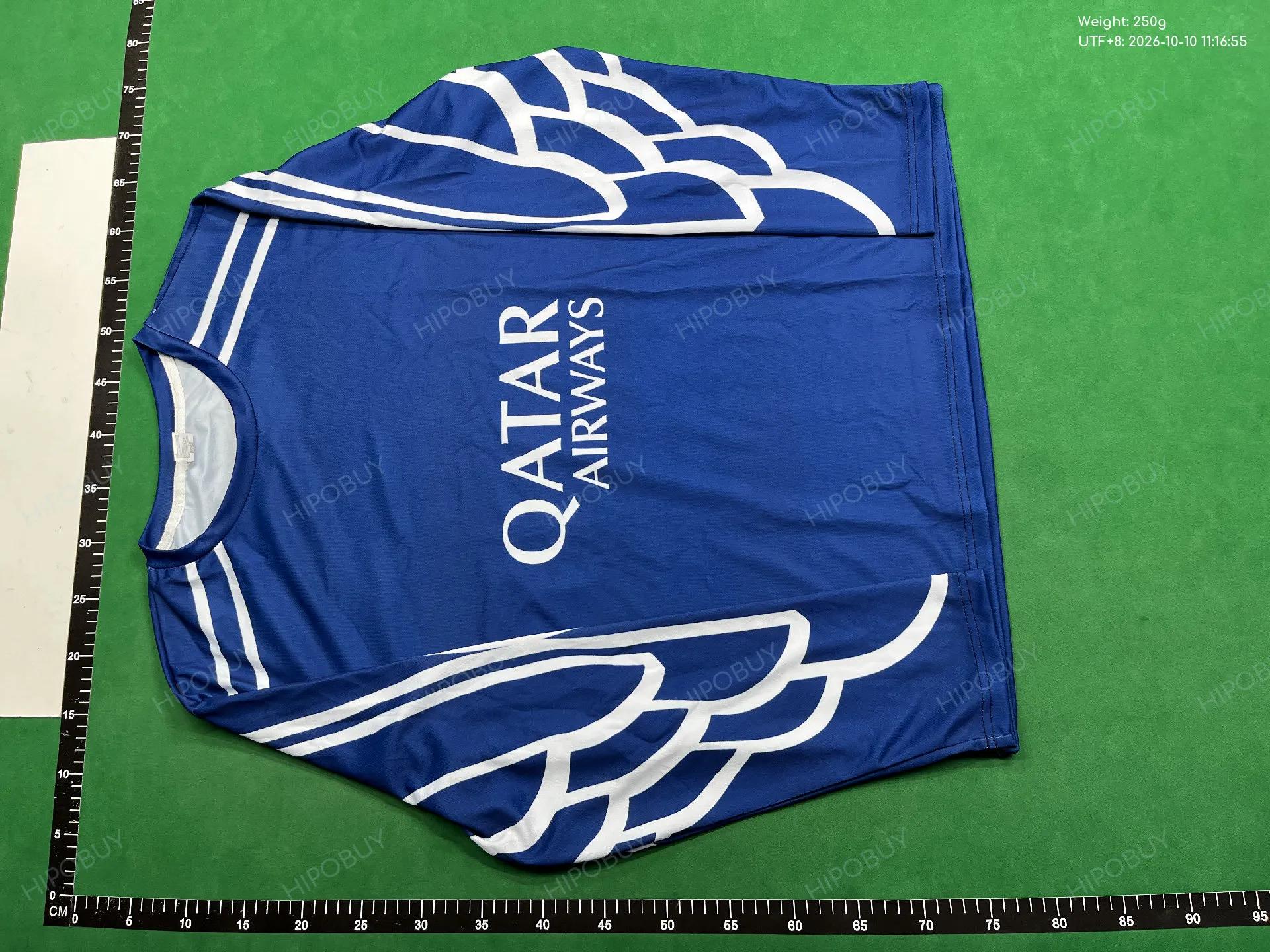 Foto QC 2 de Jordan x Paris Saint-Germain 2024/25 Pre-Match Jersey Blue