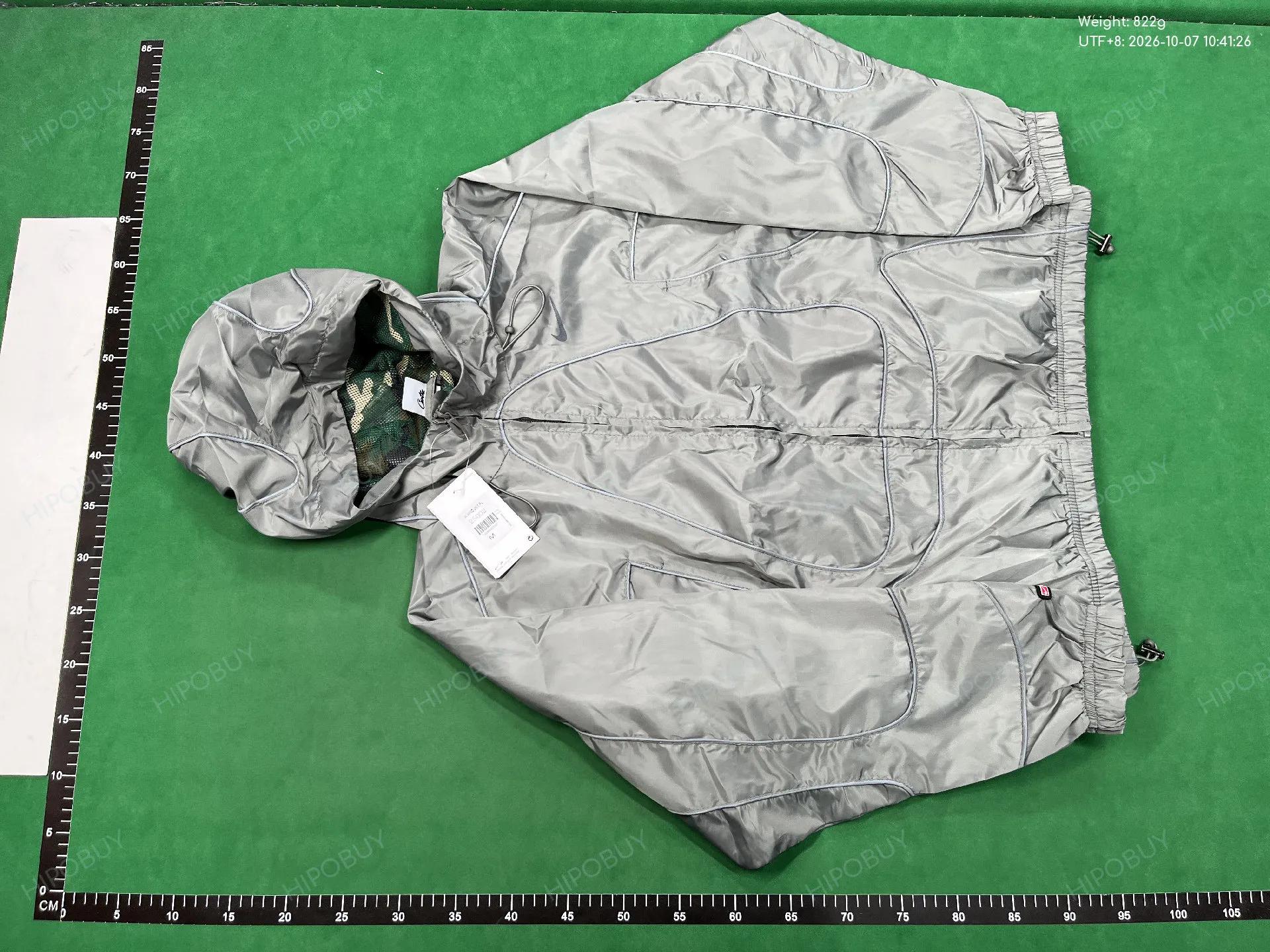 Foto QC 2 de Corteiz Alcatraz Windbreaker Jacket Reflective Black