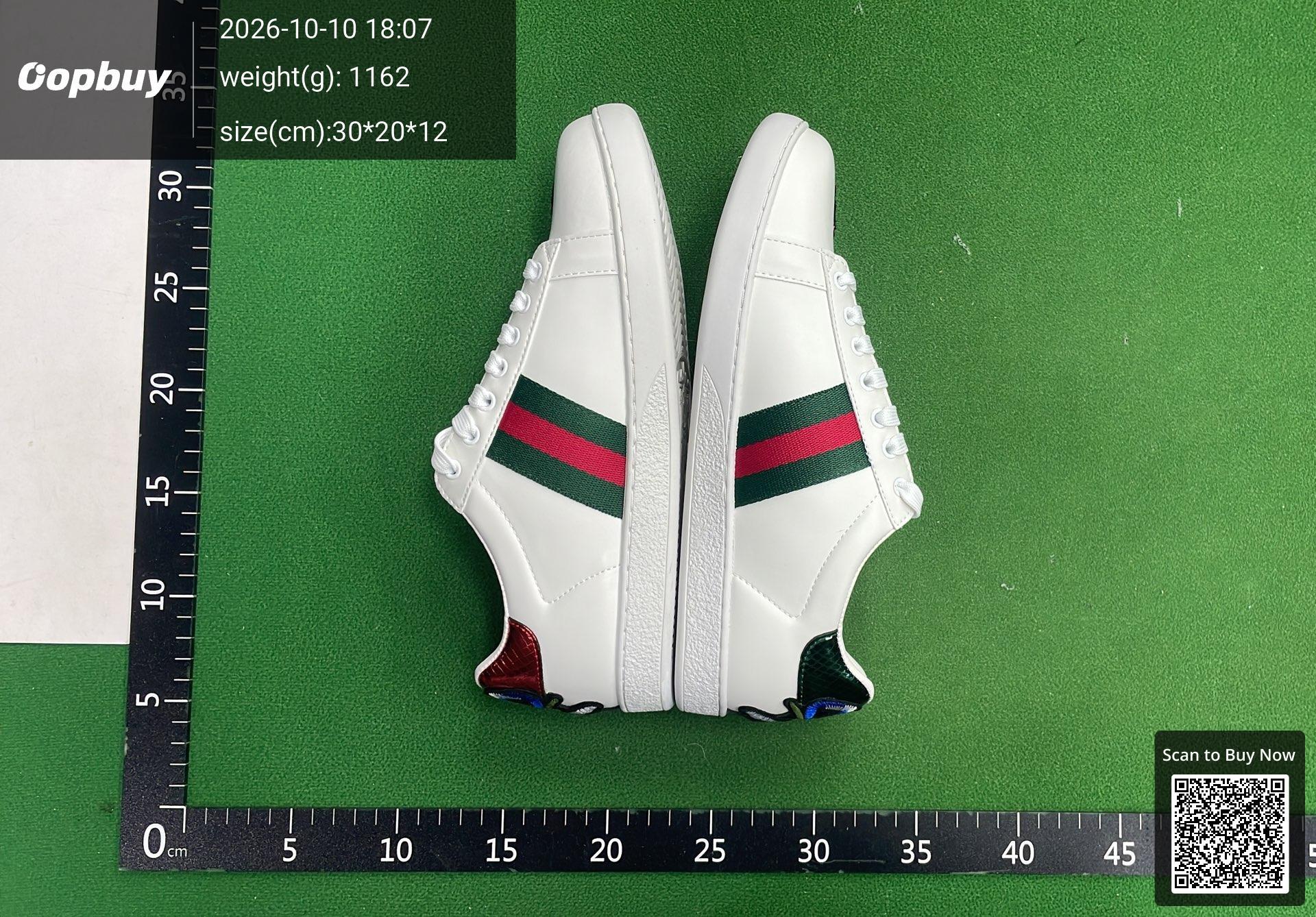 Foto QC 3 de Gucci Ace GG Supreme Canvas Blue and Red Web