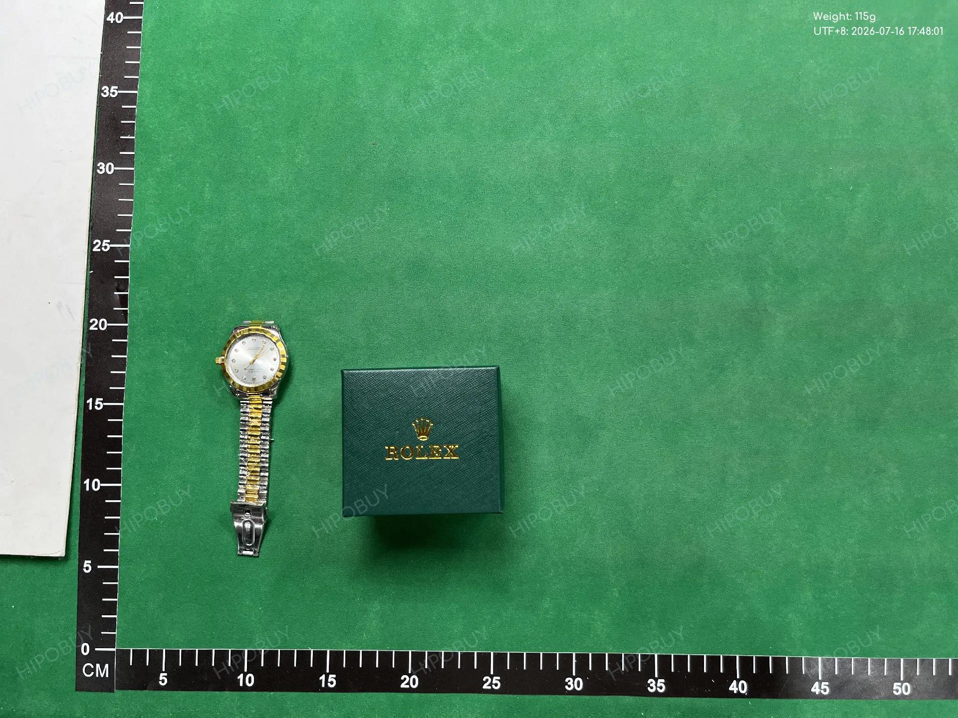 Foto QC 6 de Rolex Datejust Quartz Steel Band Watch